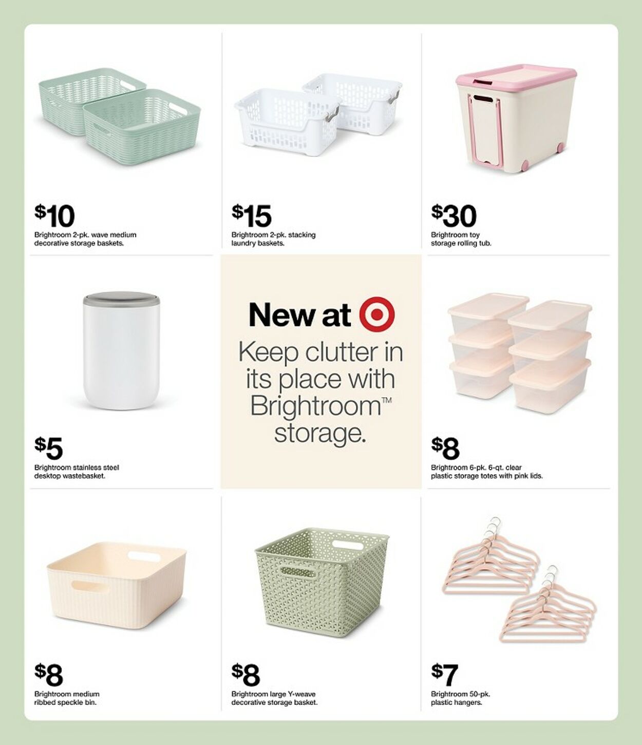 Catalogue Target from 06/07/2026