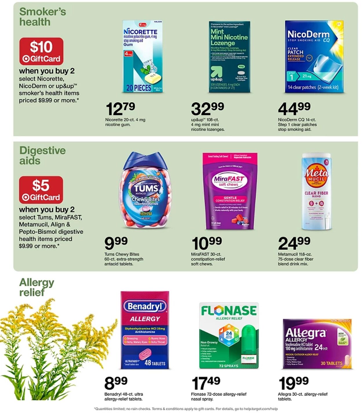 Catalogue Target from 06/14/2026