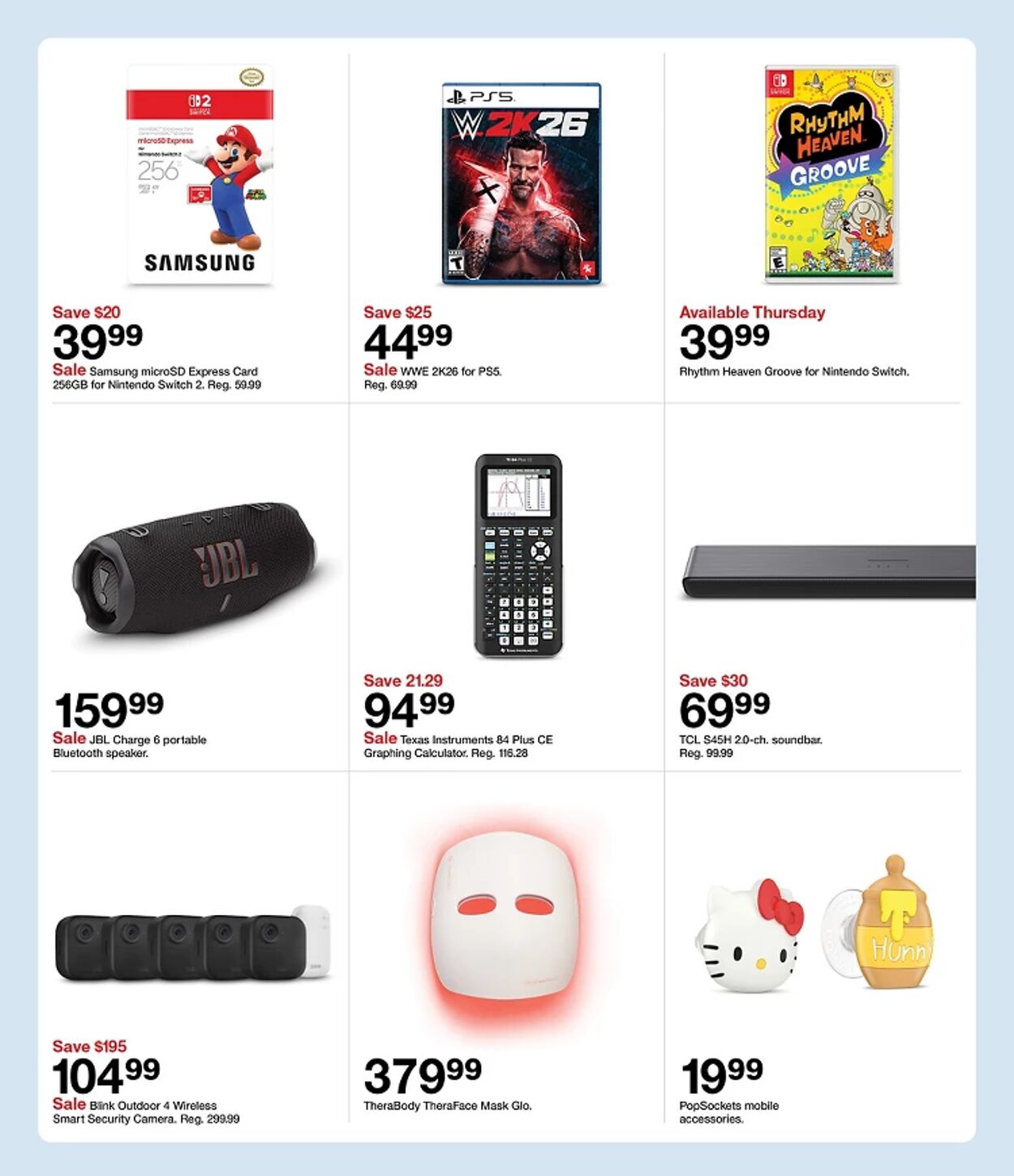 Catalogue Target from 06/28/2026