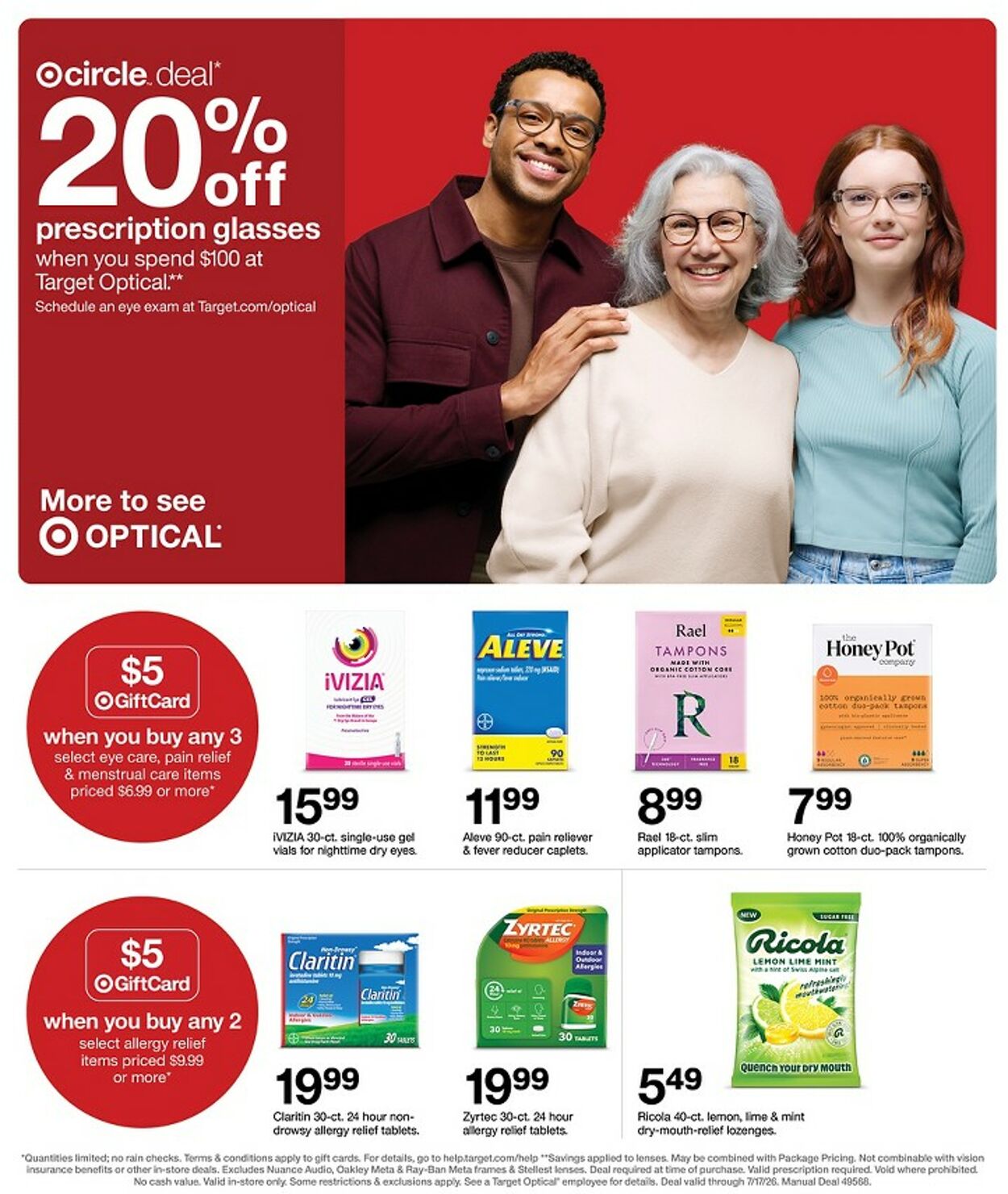 Catalogue Target from 07/12/2026