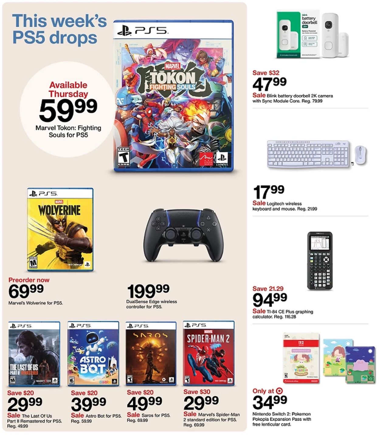 Catalogue Target from 08/02/2026