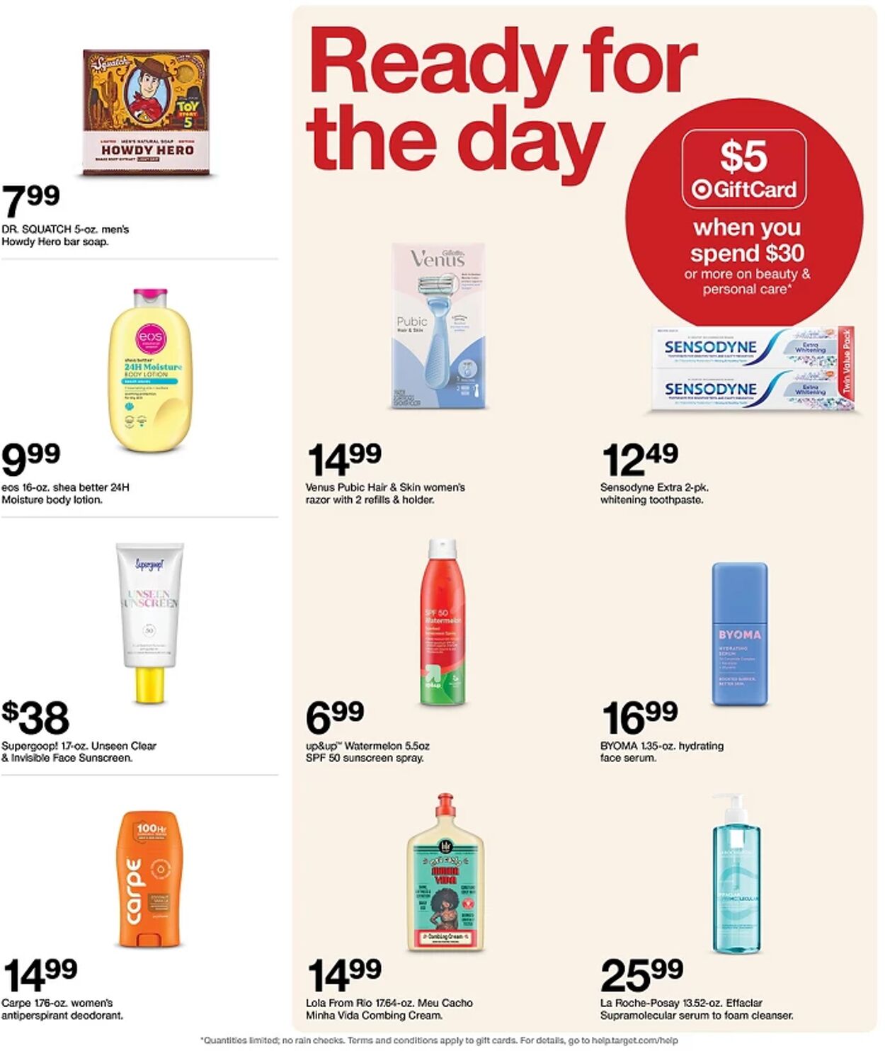 Catalogue Target from 08/16/2026