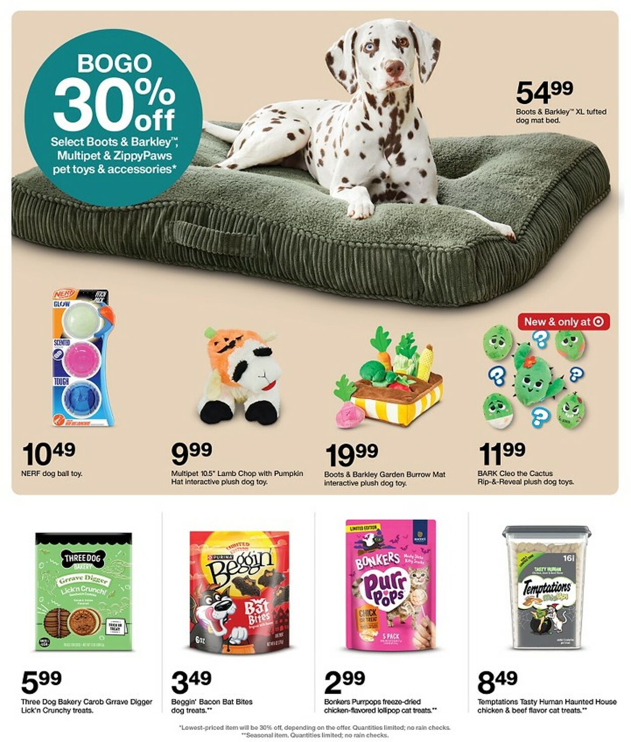 Catalogue Target from 09/20/2026