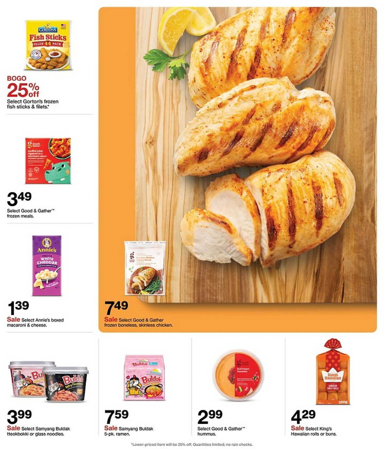 Catalogue Target from 09/27/2026
