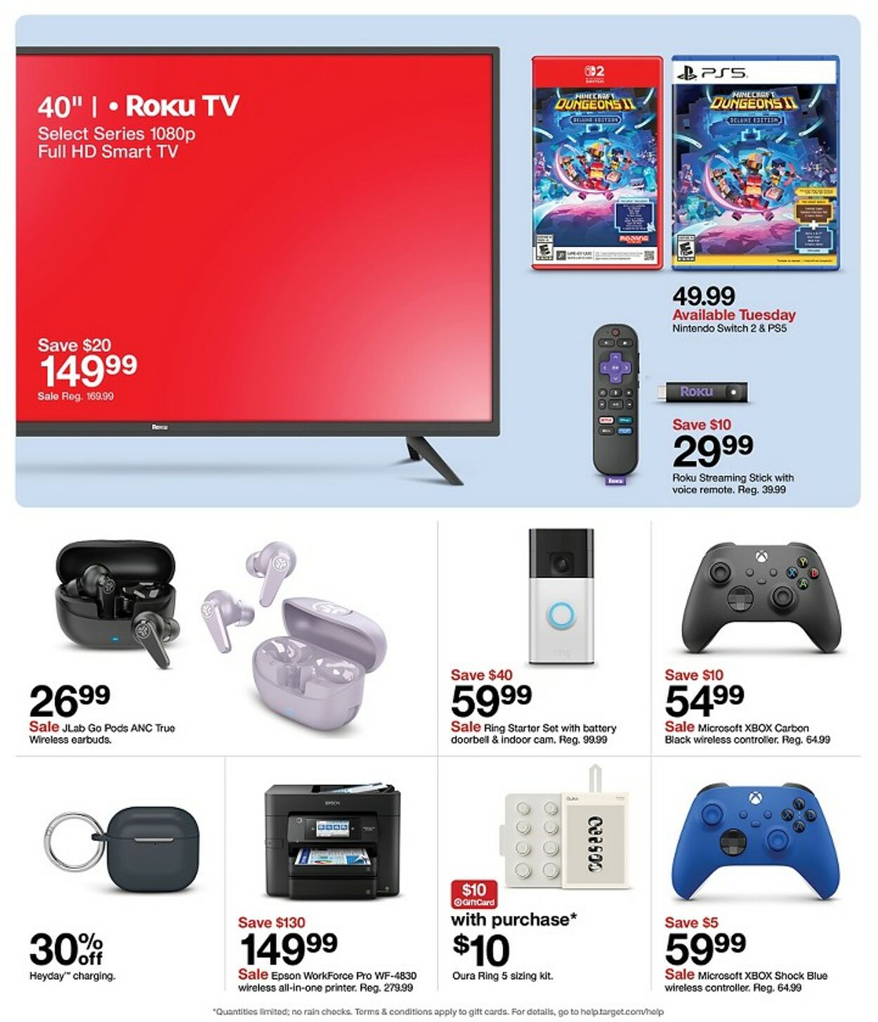 Catalogue Target from 09/27/2026