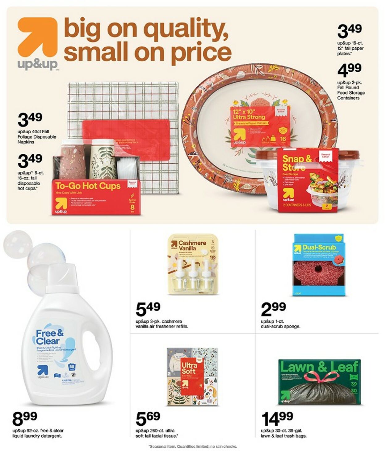 Catalogue Target from 09/27/2026