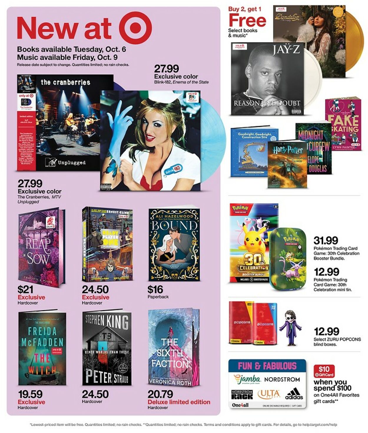 Catalogue Target from 10/04/2026