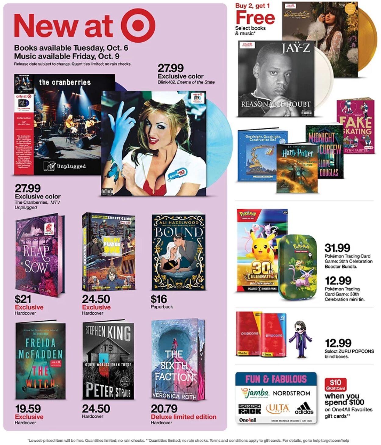 Catalogue Target from 10/04/2026