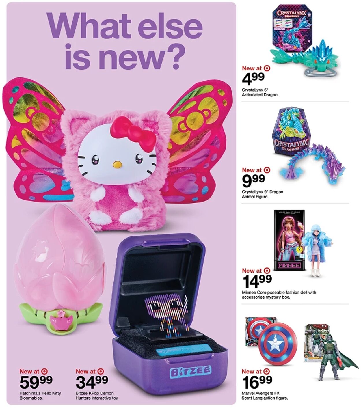 Catalogue Target from 10/11/2026