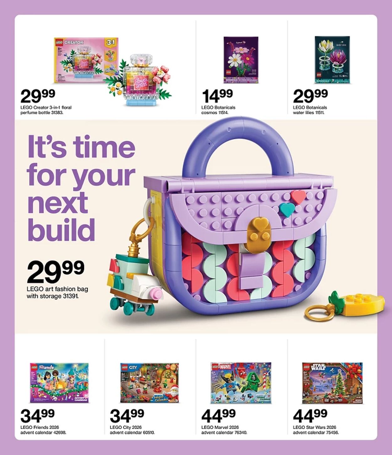 Catalogue Target from 10/11/2026