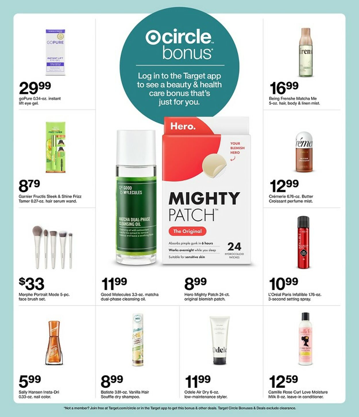 Catalogue Target from 10/18/2026