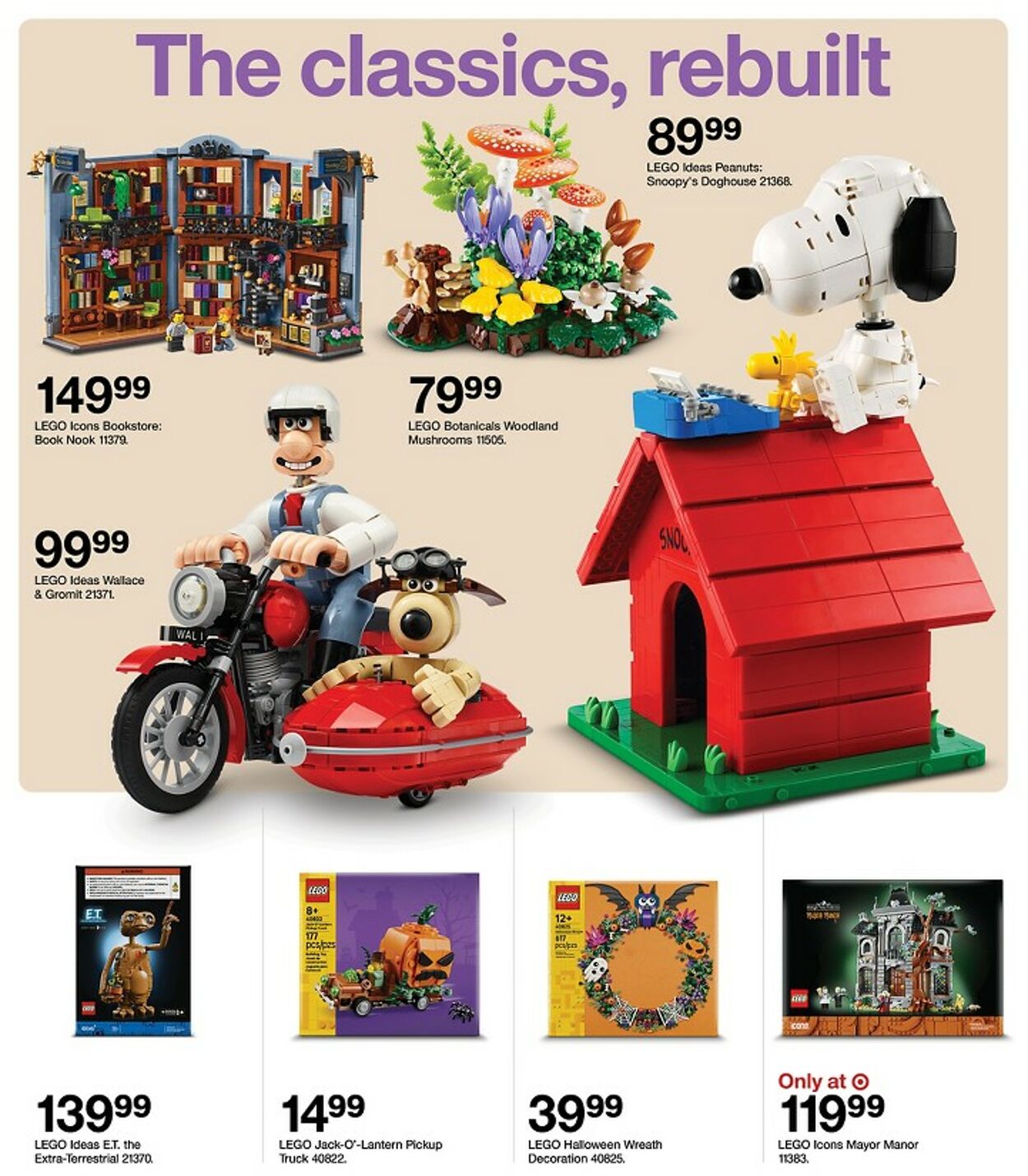 Catalogue Target from 10/25/2026