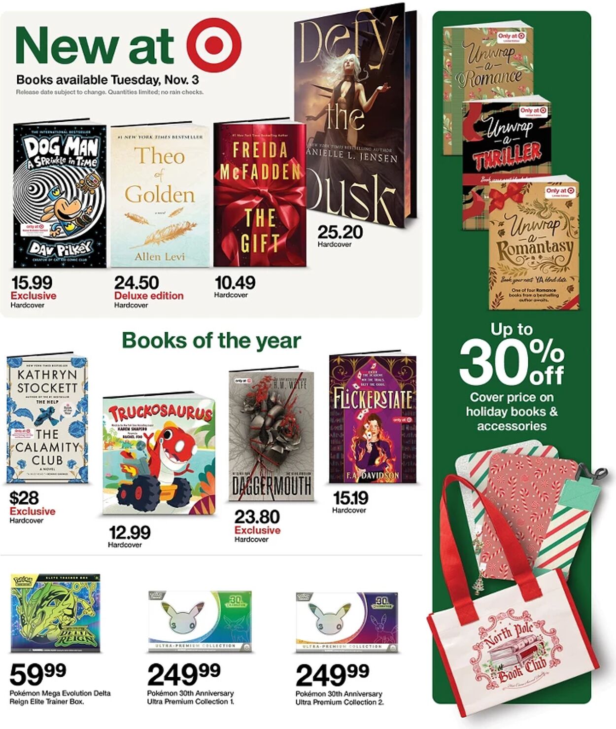 Catalogue Target from 11/01/2026