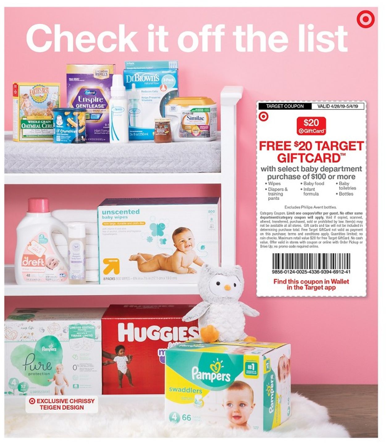 Catalogue Target from 04/28/2019