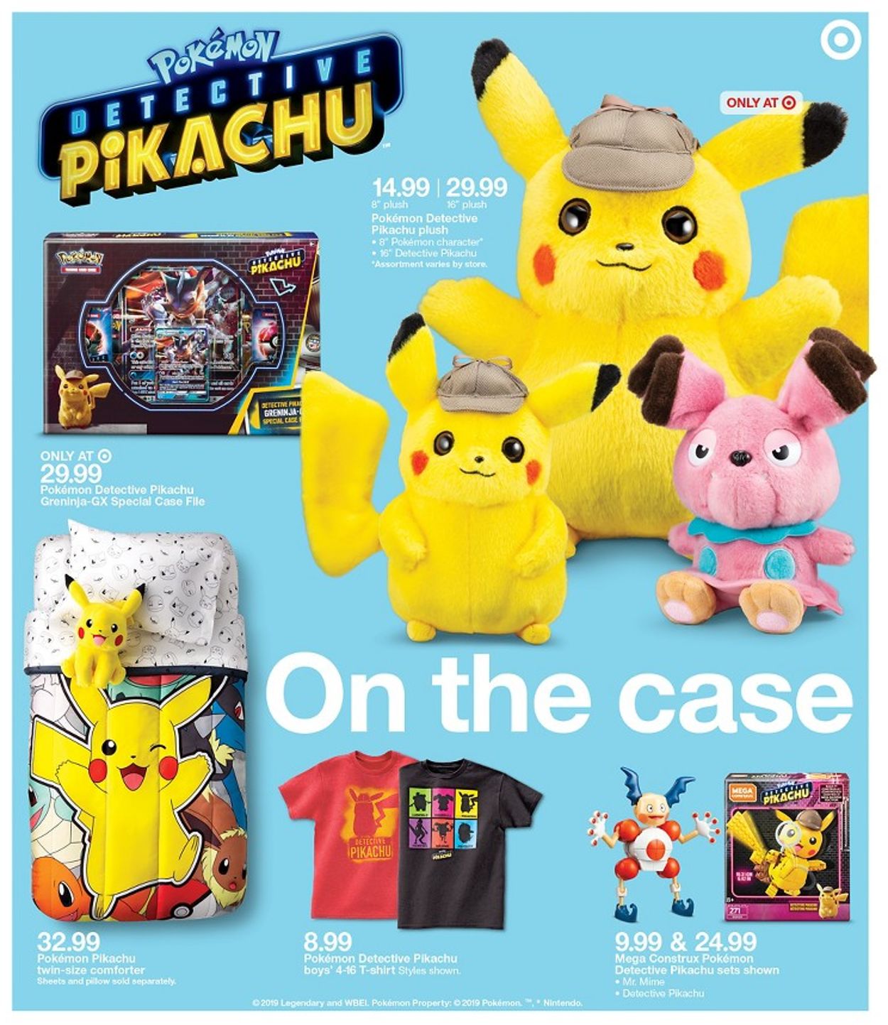 Detective Pikachu Plush Target Cheaper Than Retail Price Buy Clothing Accessories And Lifestyle Products For Women Men