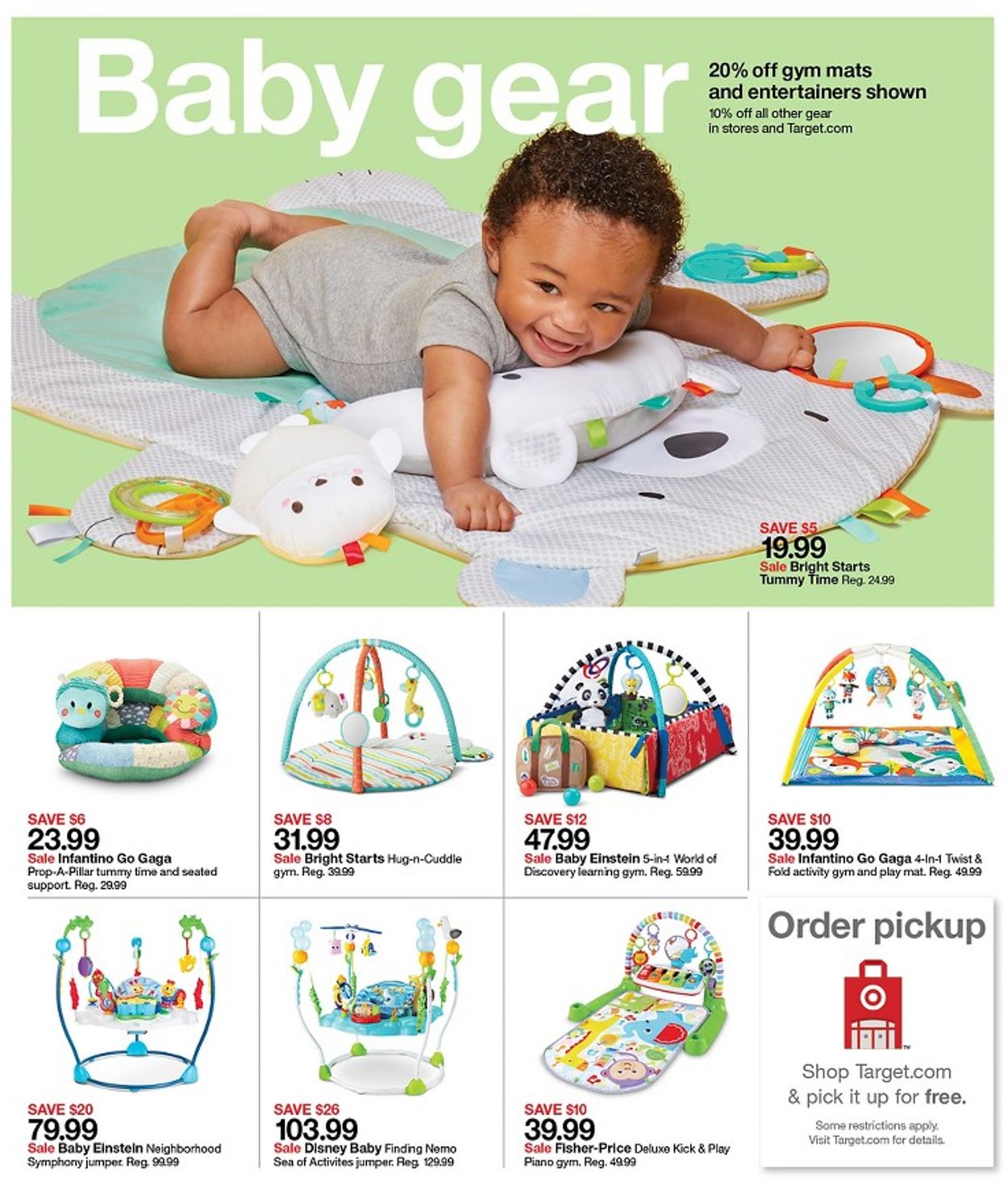 target baby entertainers
