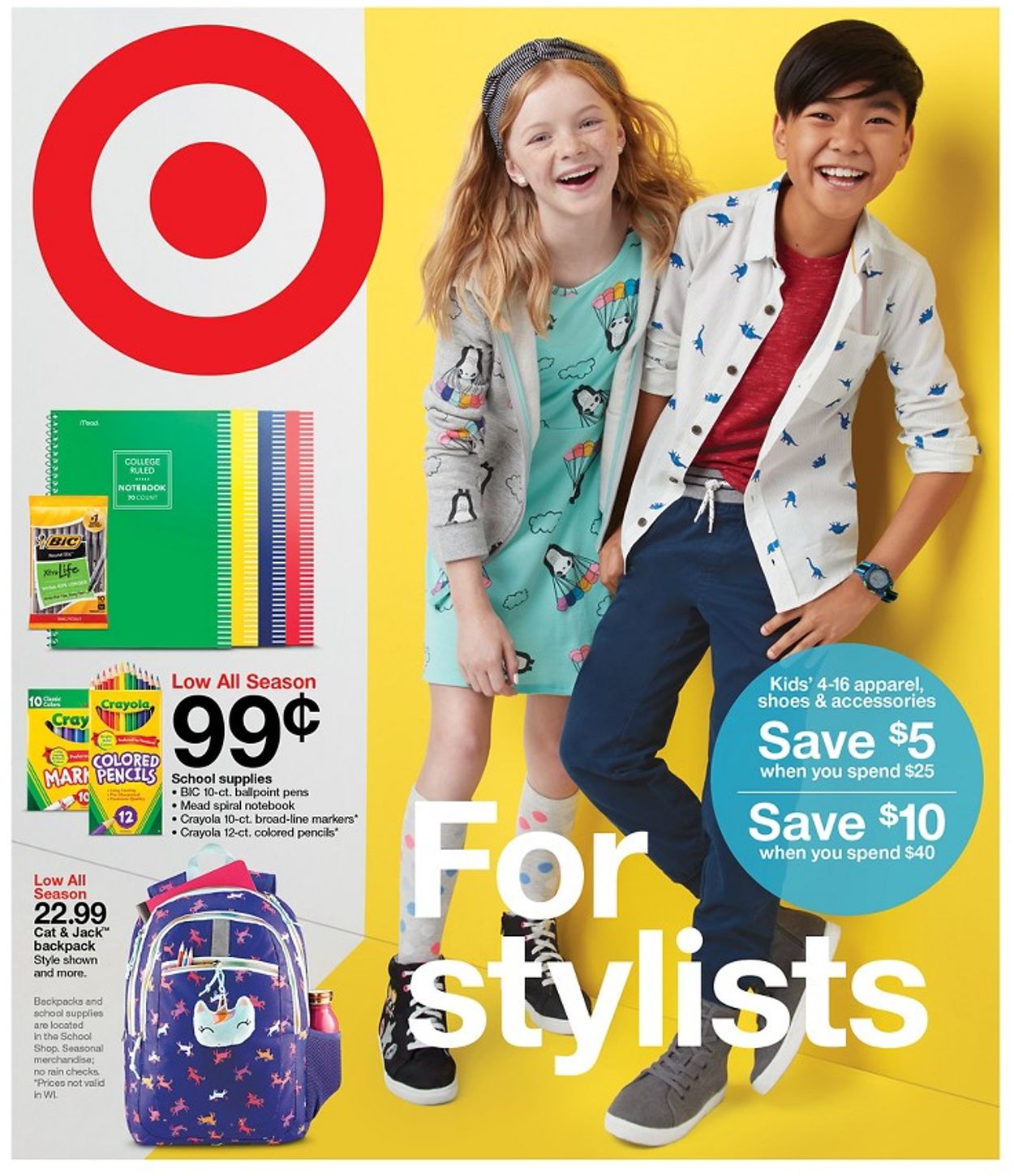 Catalogue Target from 07/19/2019