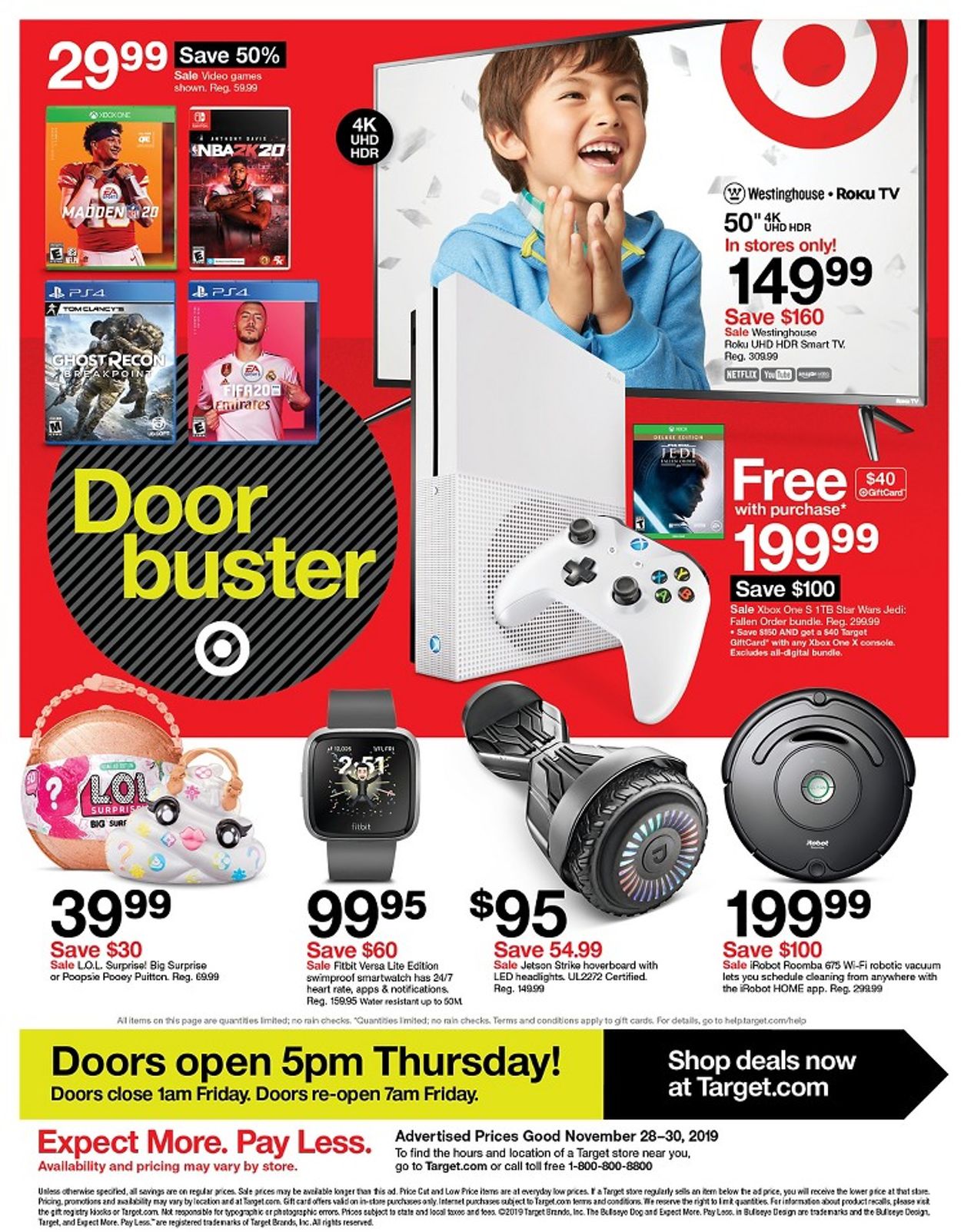 Target - Black Friday Ad 2019 Current weekly ad 11/28 - 11/30/2019 [54 - What Are The Targe Deals Black Friday