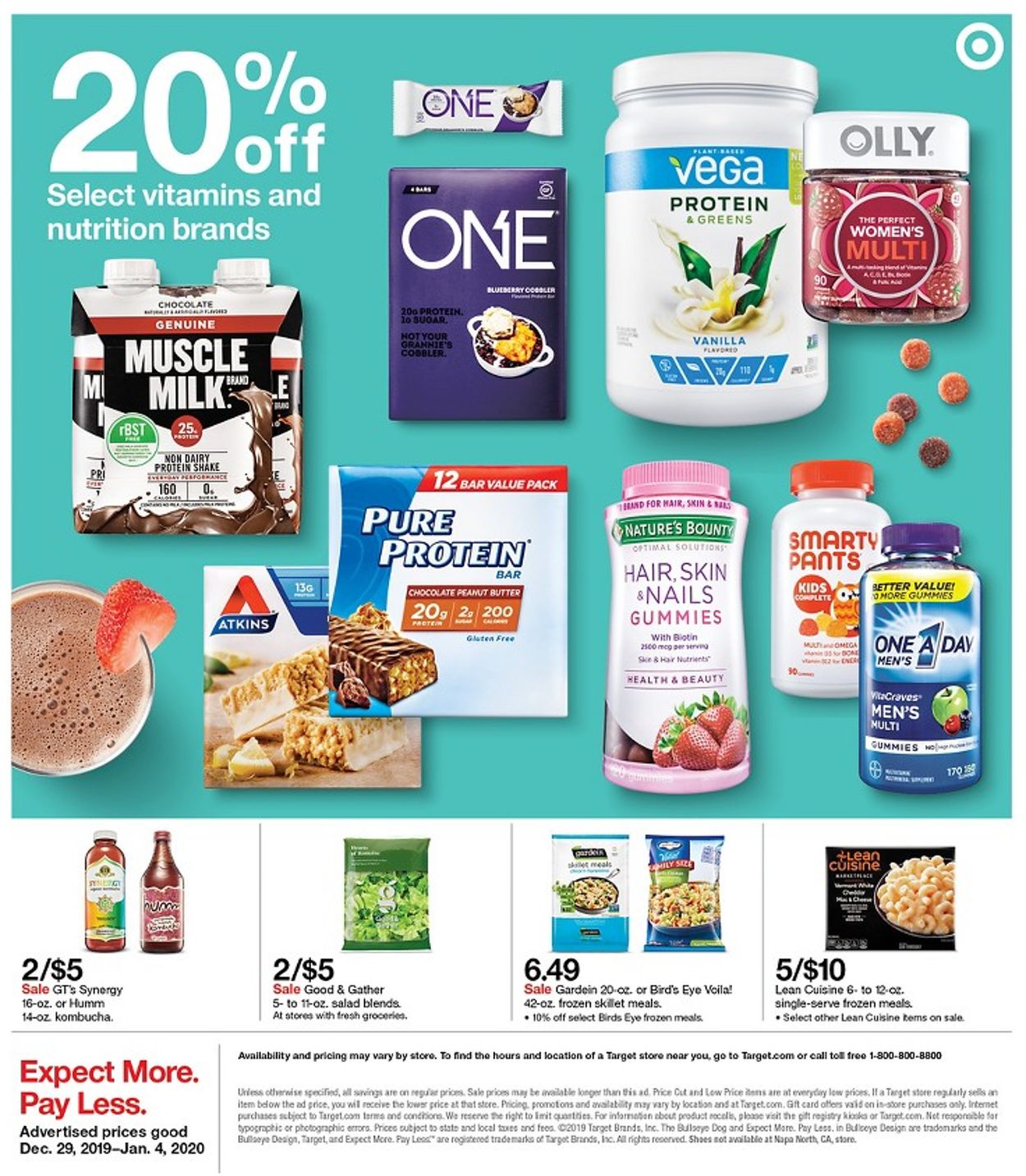 Catalogue Target - New Year's Ad 2019/2020 from 12/29/2019
