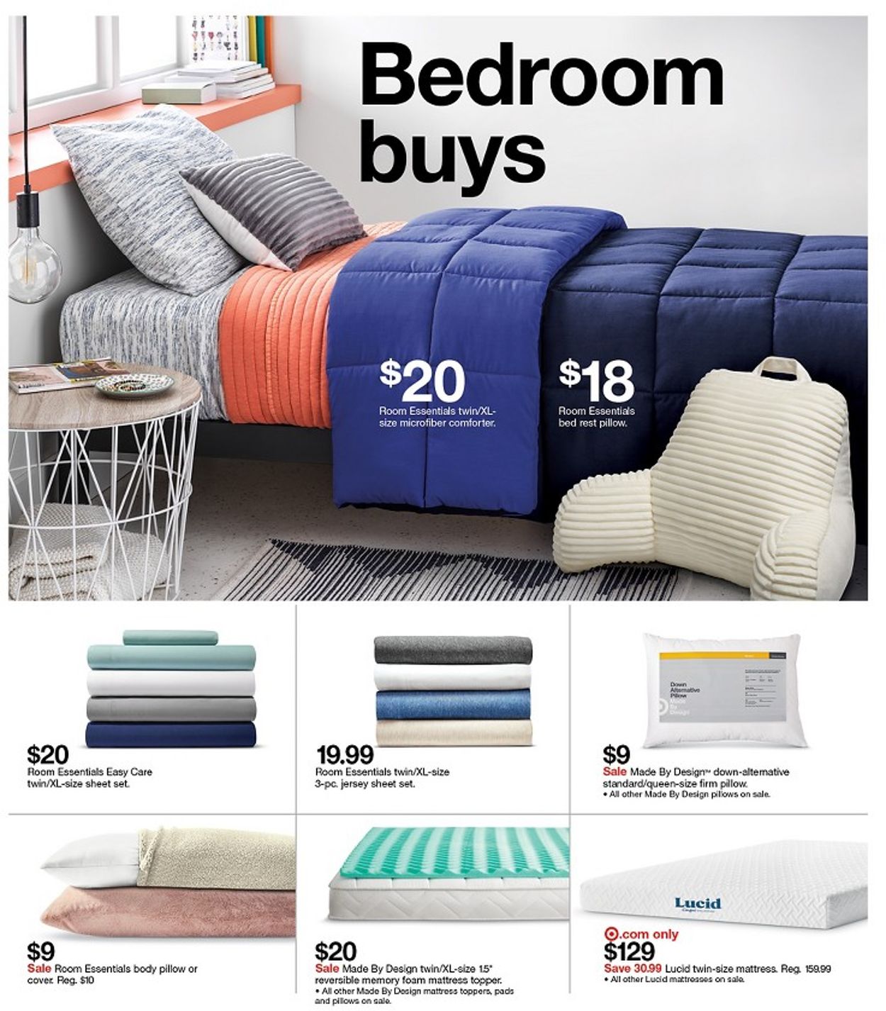 target mattress sale