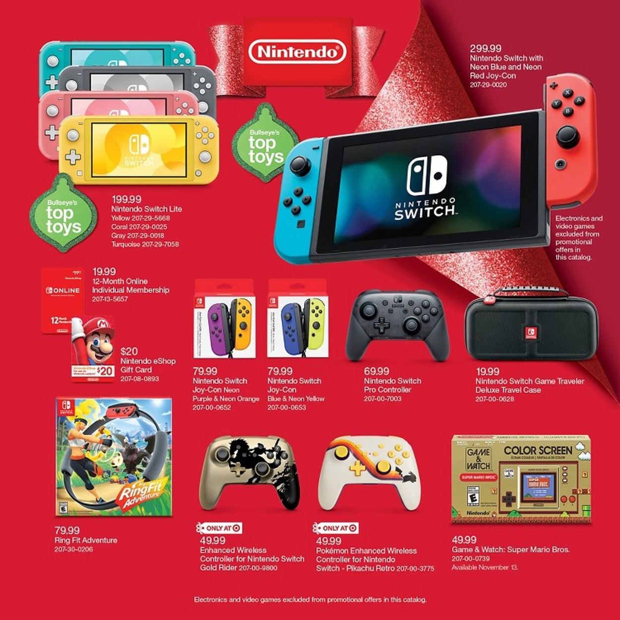 target switch wireless controller