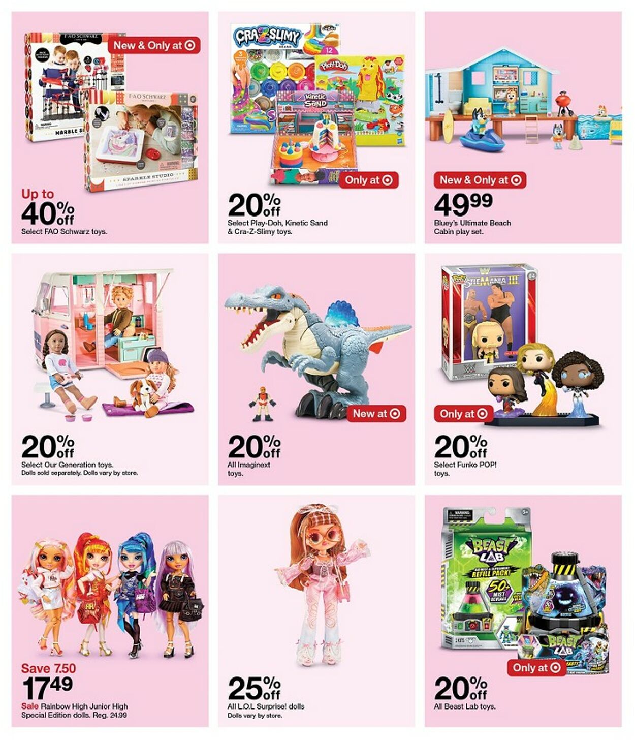 Catalogue Target from 11/26/2023