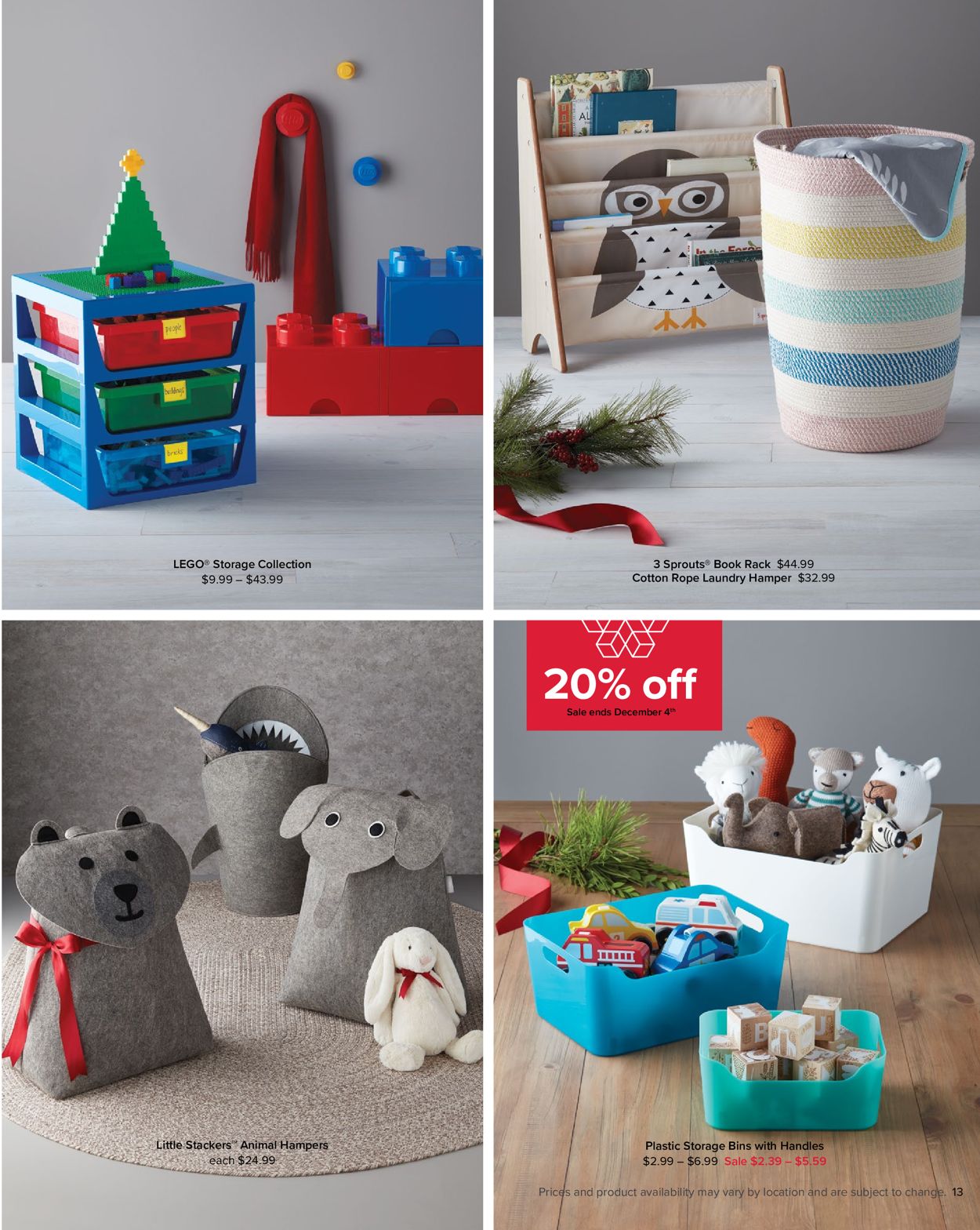 Catalogue The Container Store from 11/01/2019