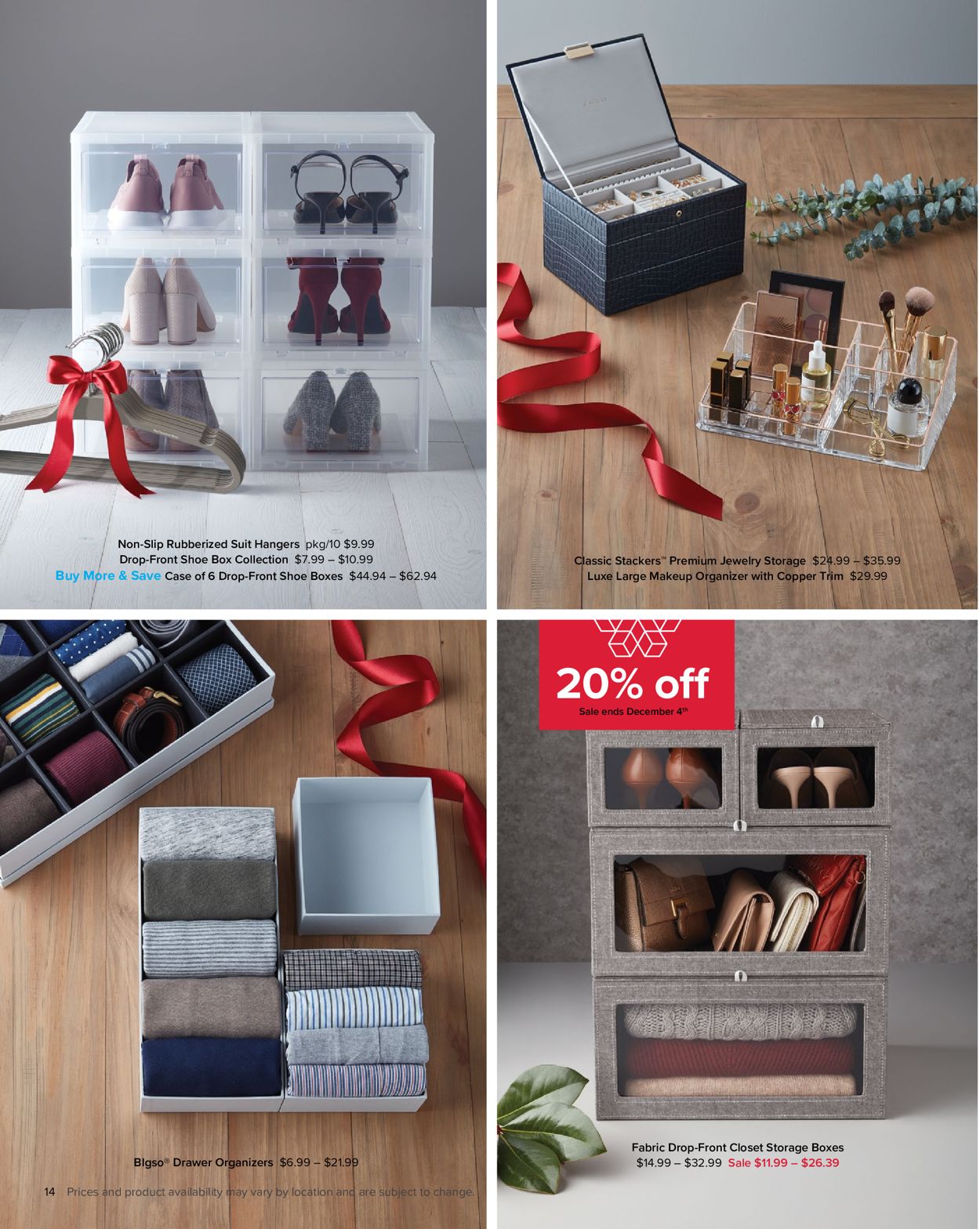 Catalogue The Container Store from 11/01/2019