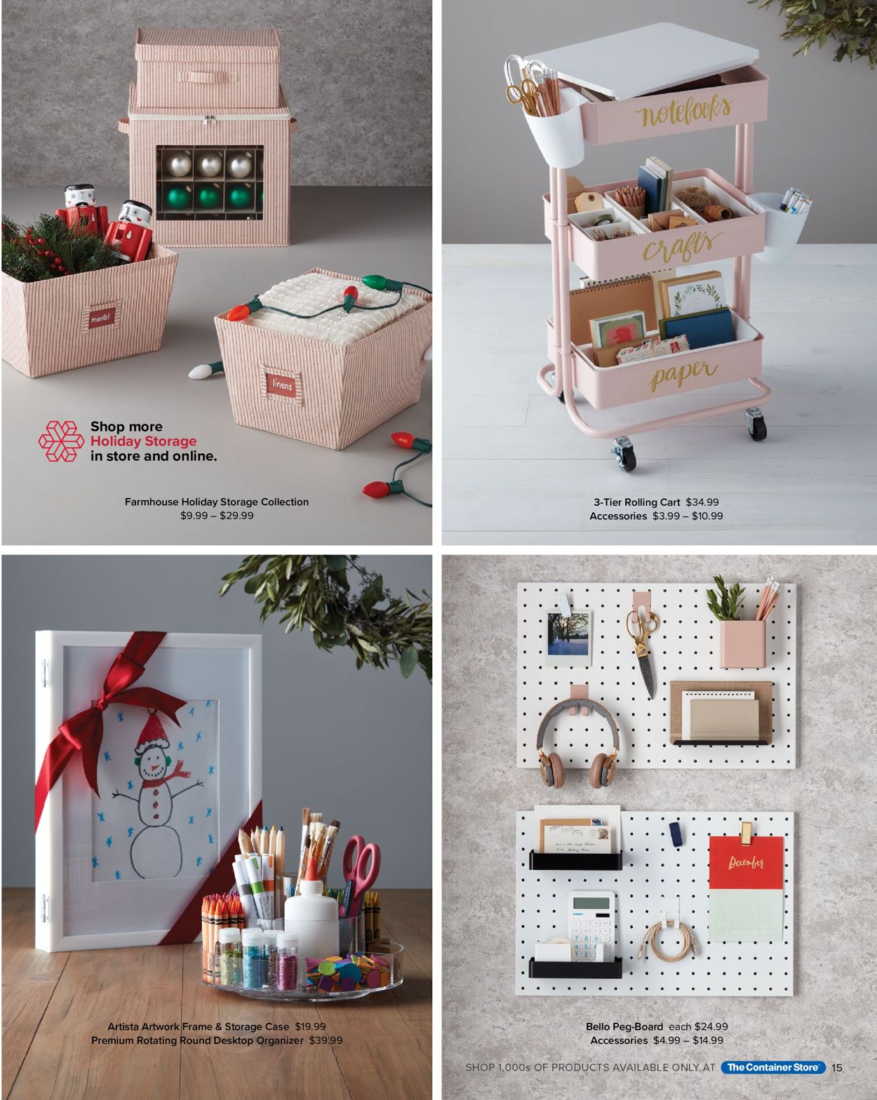 Catalogue The Container Store from 11/01/2019