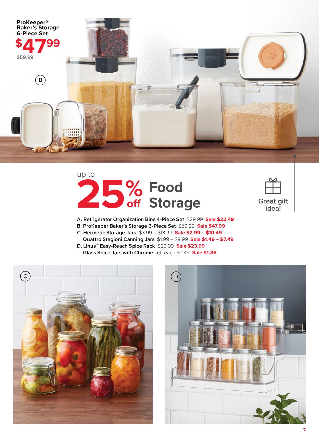 Catalogue The Container Store from 09/01/2019