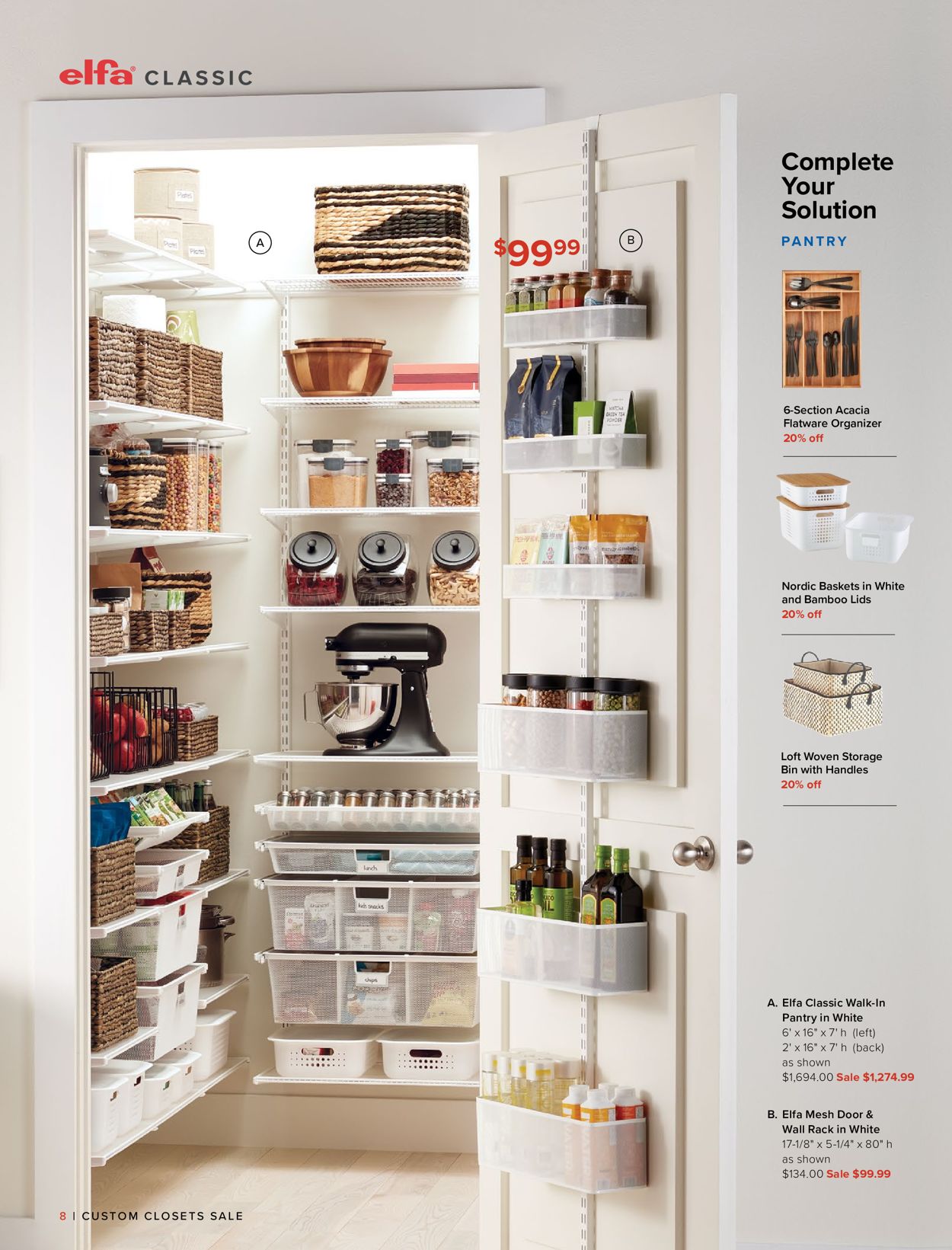 Catalogue The Container Store from 08/18/2020