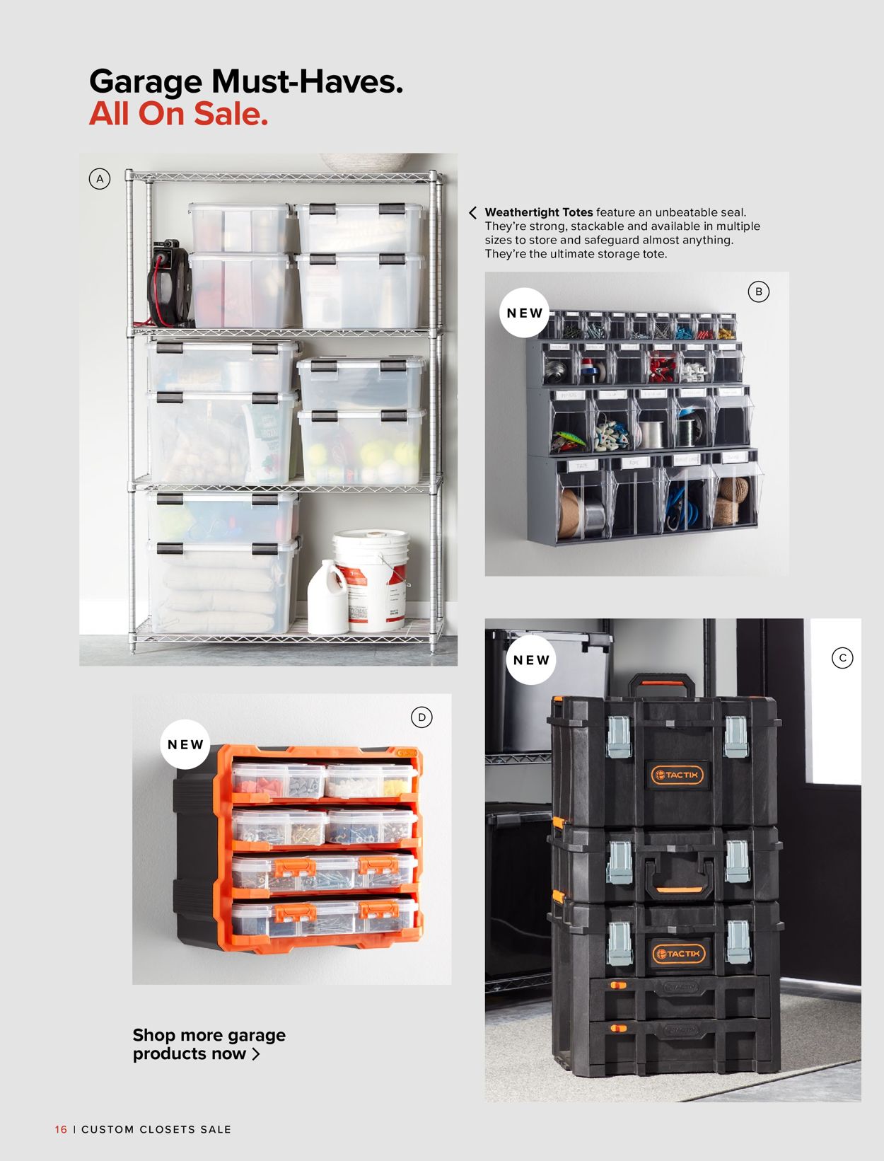 Catalogue The Container Store from 08/18/2020