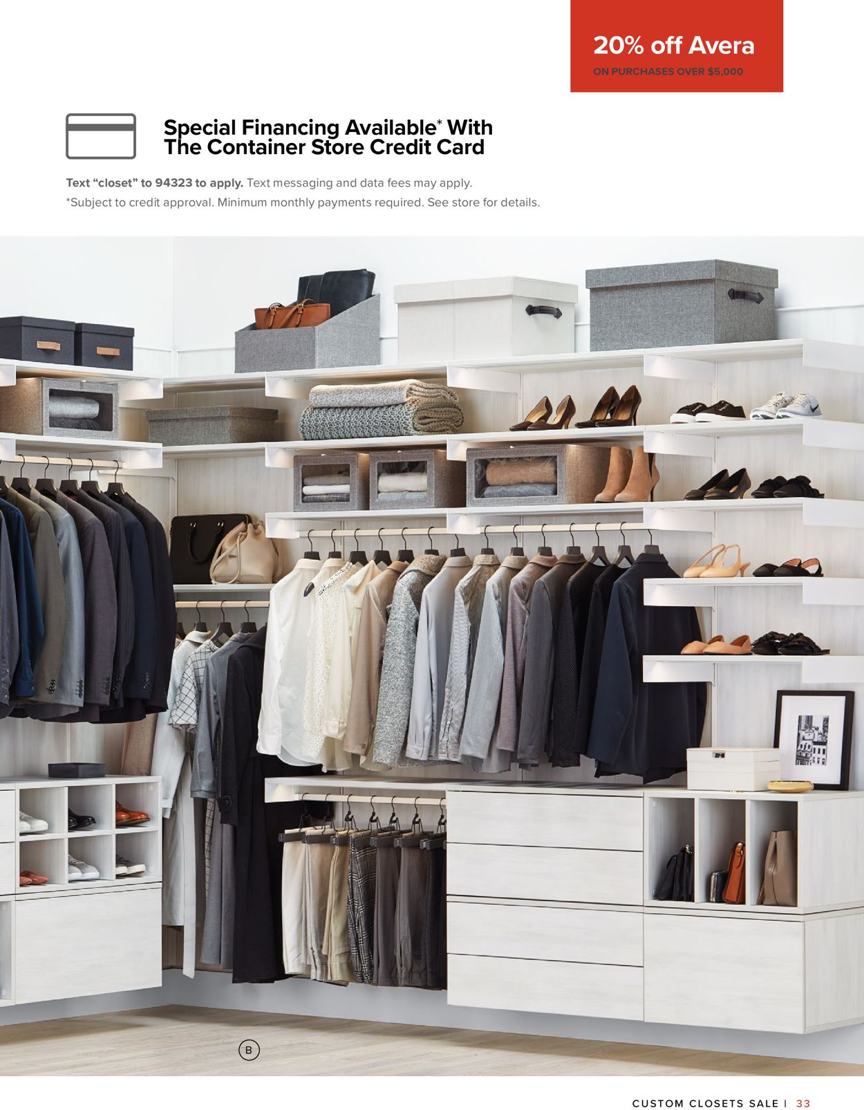 Catalogue The Container Store from 08/18/2020