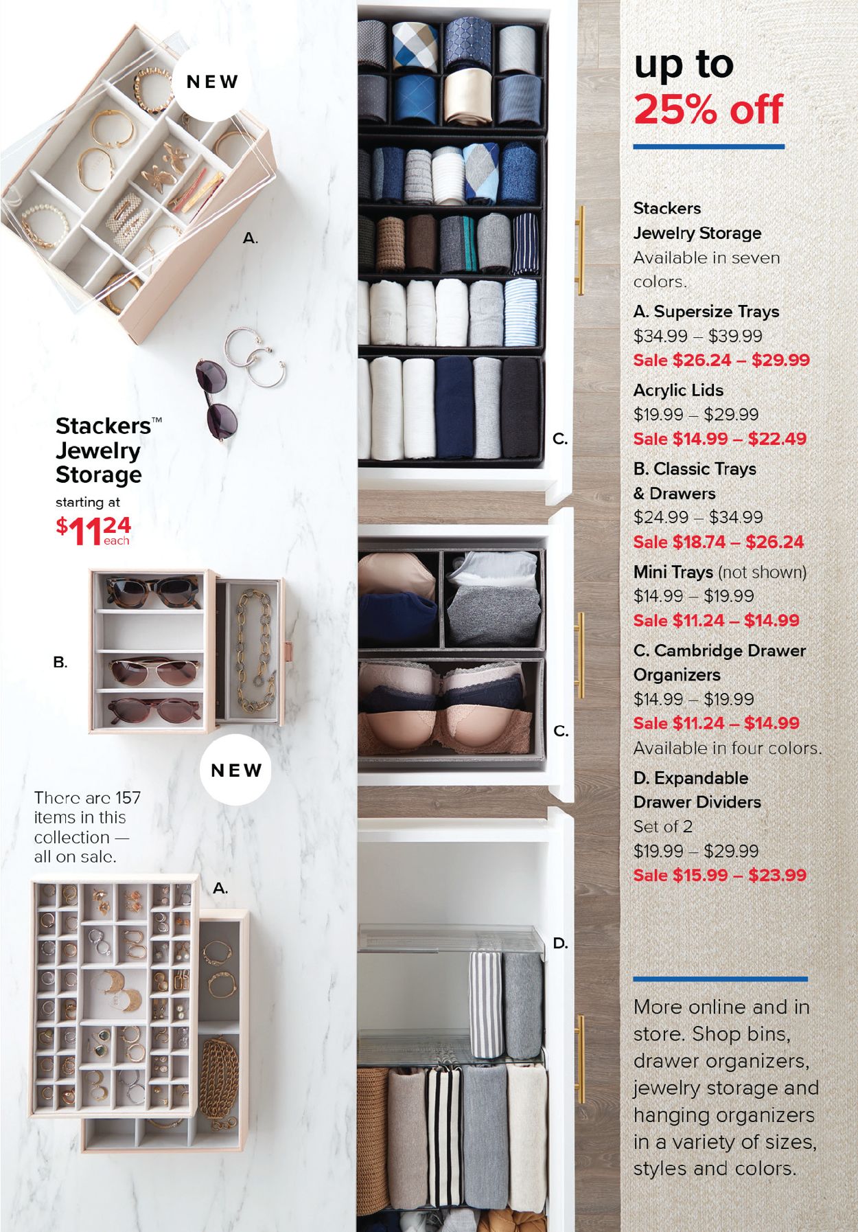 Catalogue The Container Store from 10/12/2020