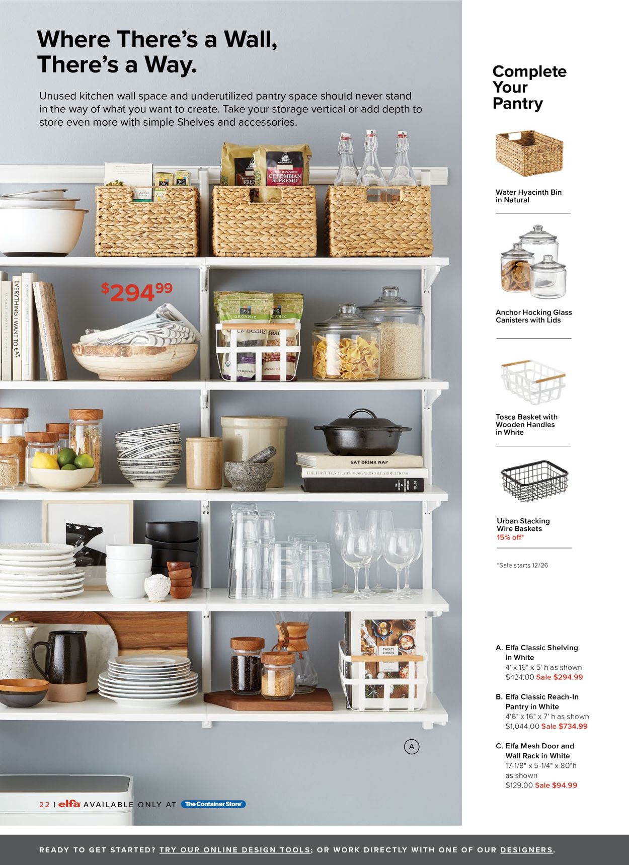 Catalogue The Container Store Sale Catalog 2020/2021 from 12/26/2020