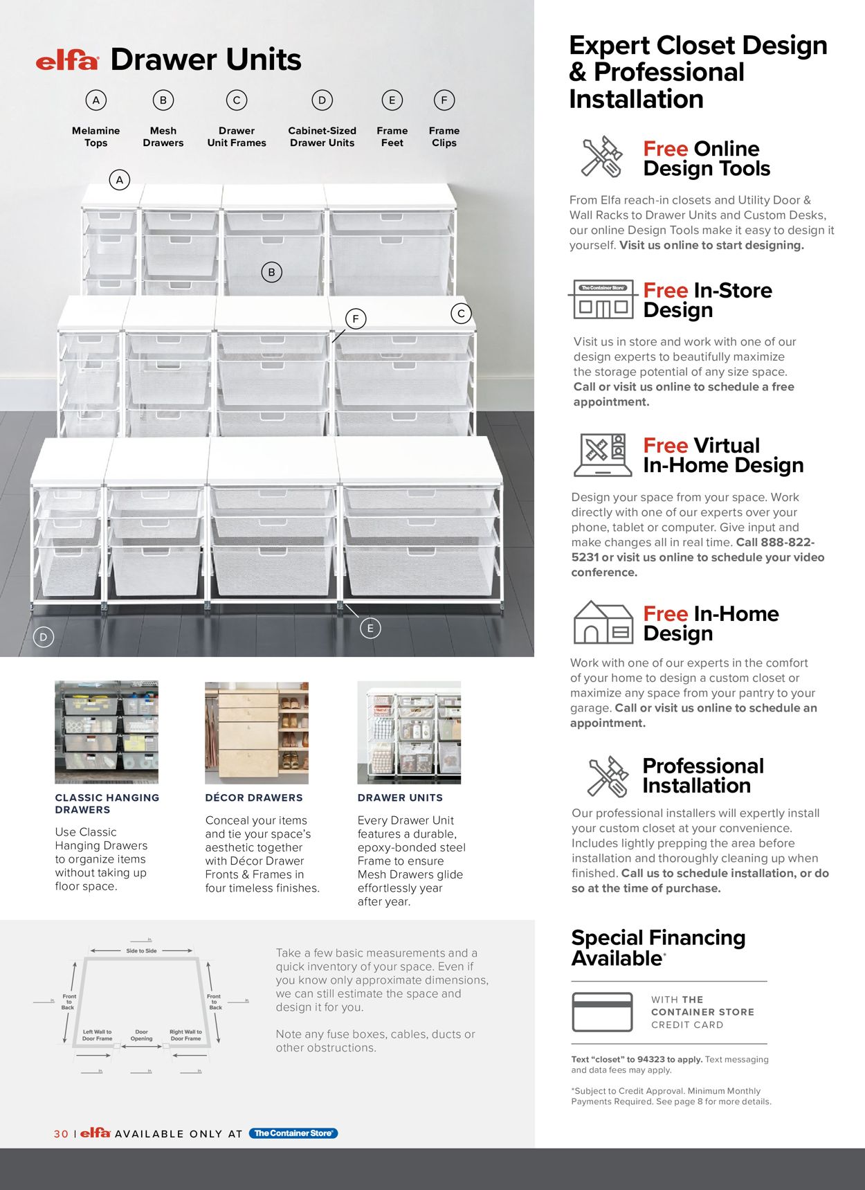 Catalogue The Container Store from 02/24/2021