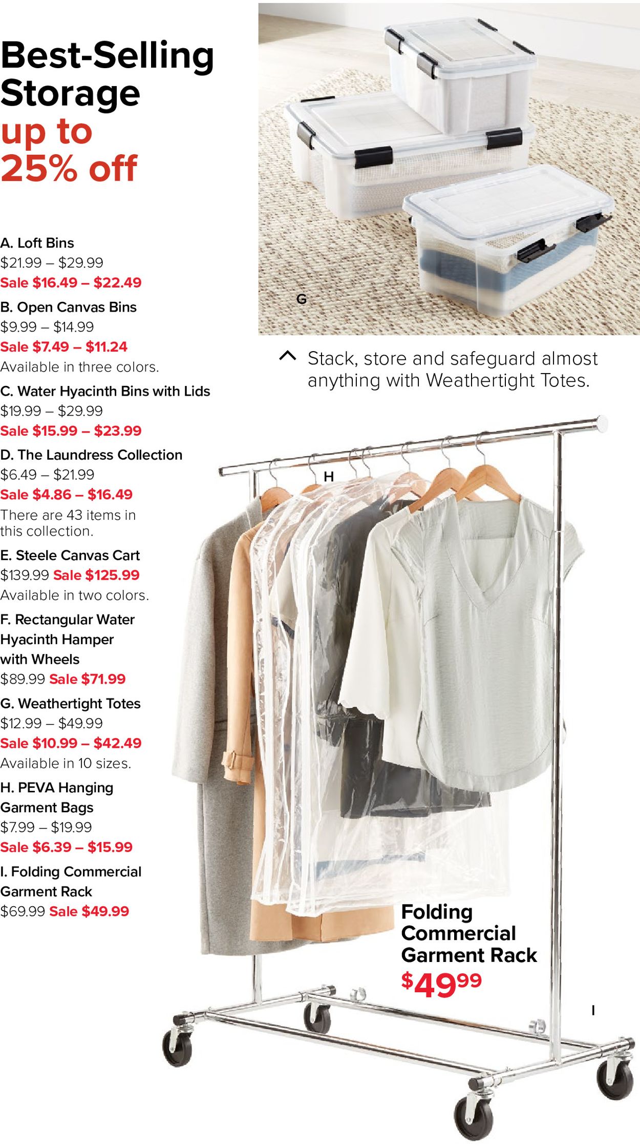 Catalogue The Container Store from 04/19/2021