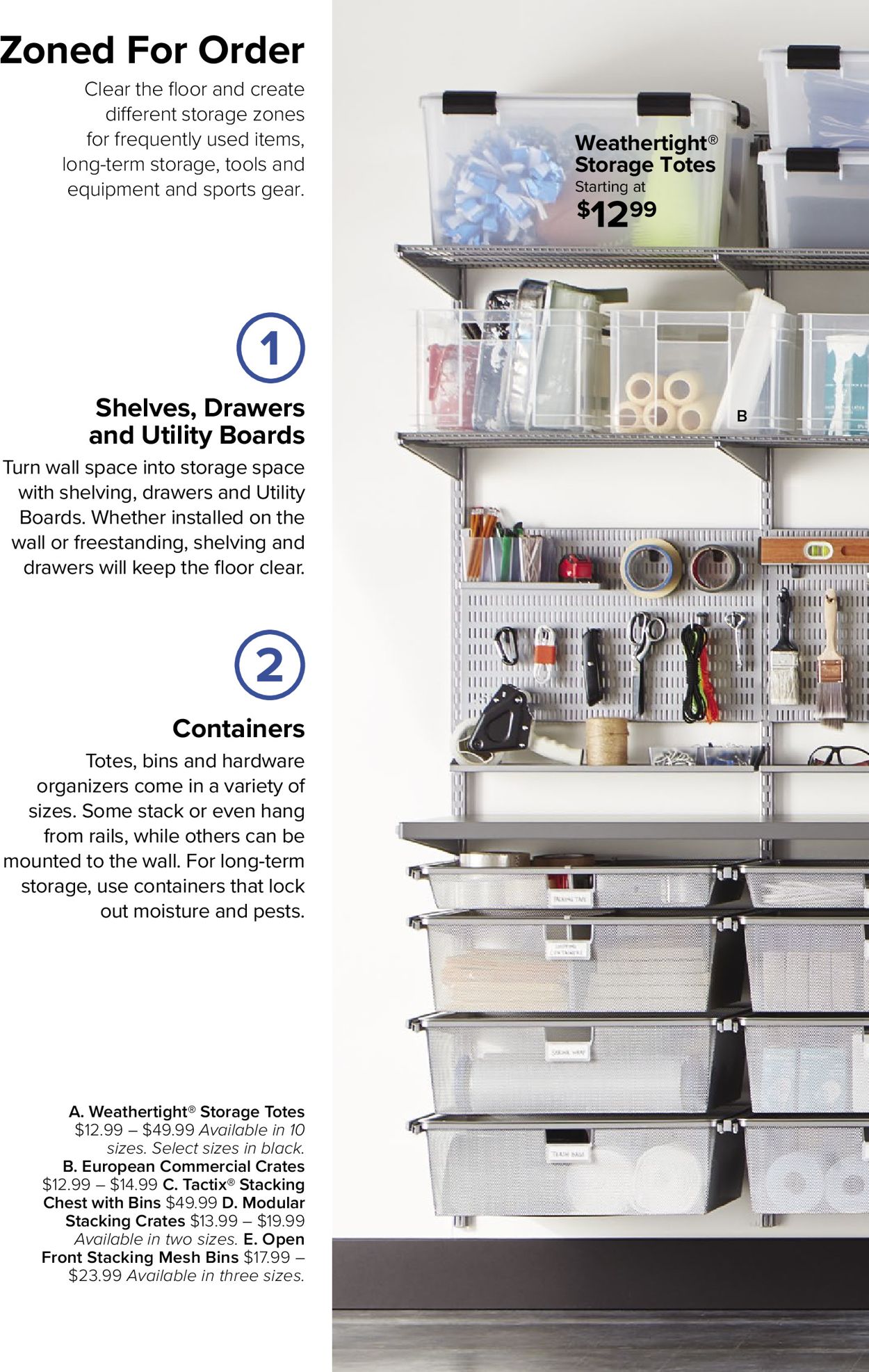 Catalogue The Container Store from 05/17/2021