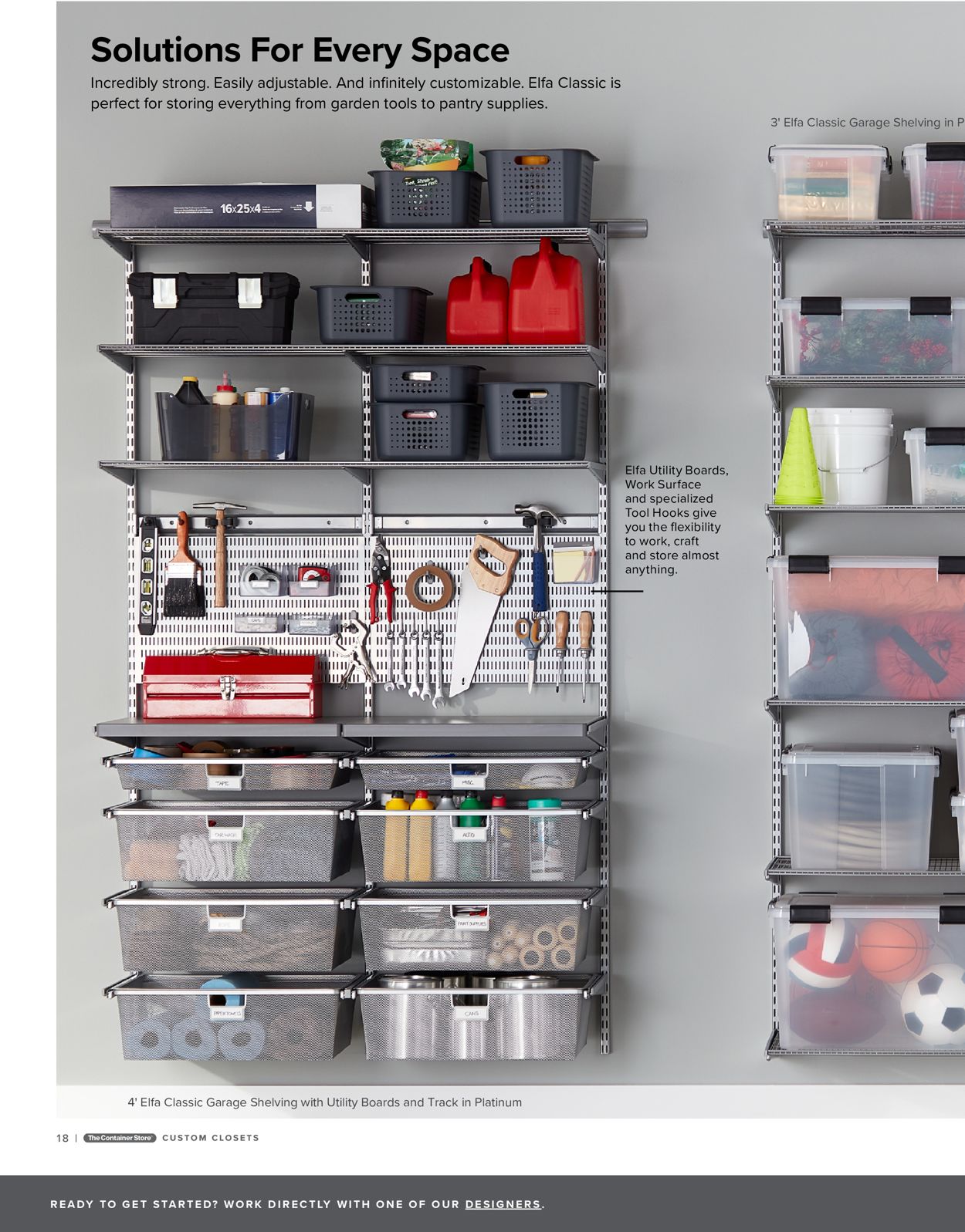 Catalogue The Container Store from 10/18/2021