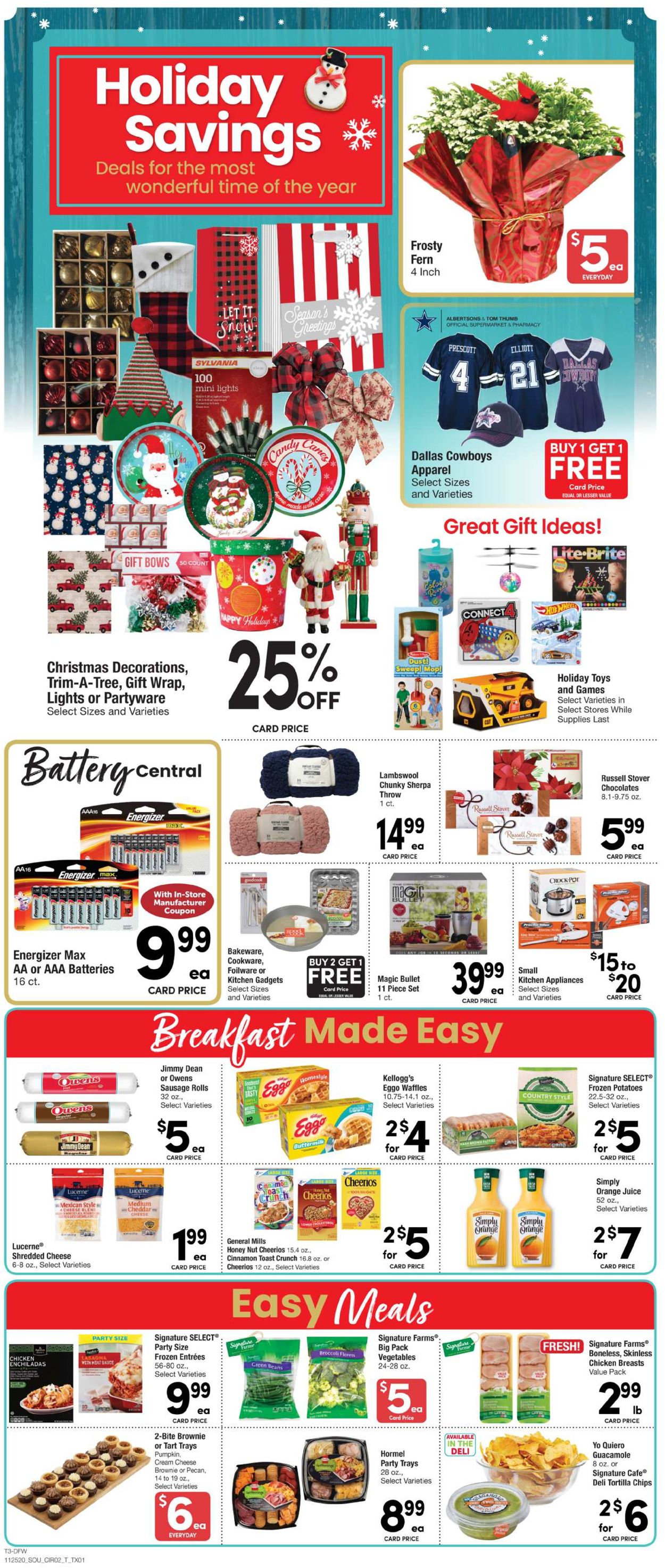 Catalogue Tom Thumb Black Friday 2020 from 11/27/2020