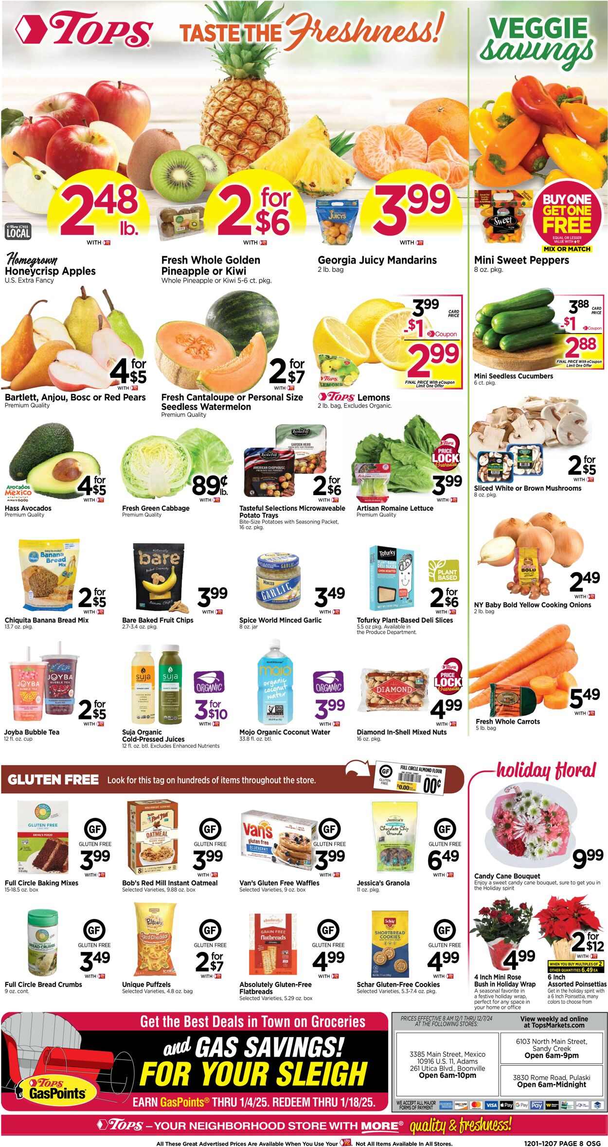 Catalogue Tops Friendly Markets from 12/01/2024