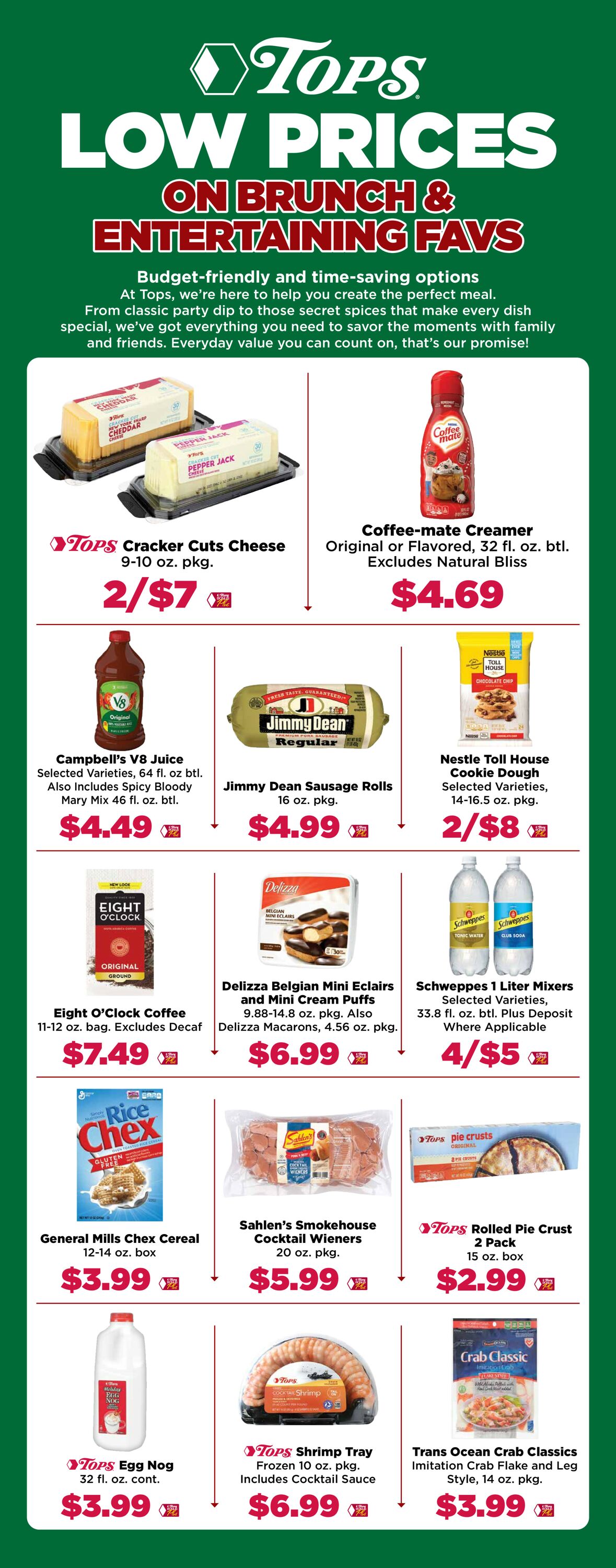 Catalogue Tops Friendly Markets from 12/01/2024