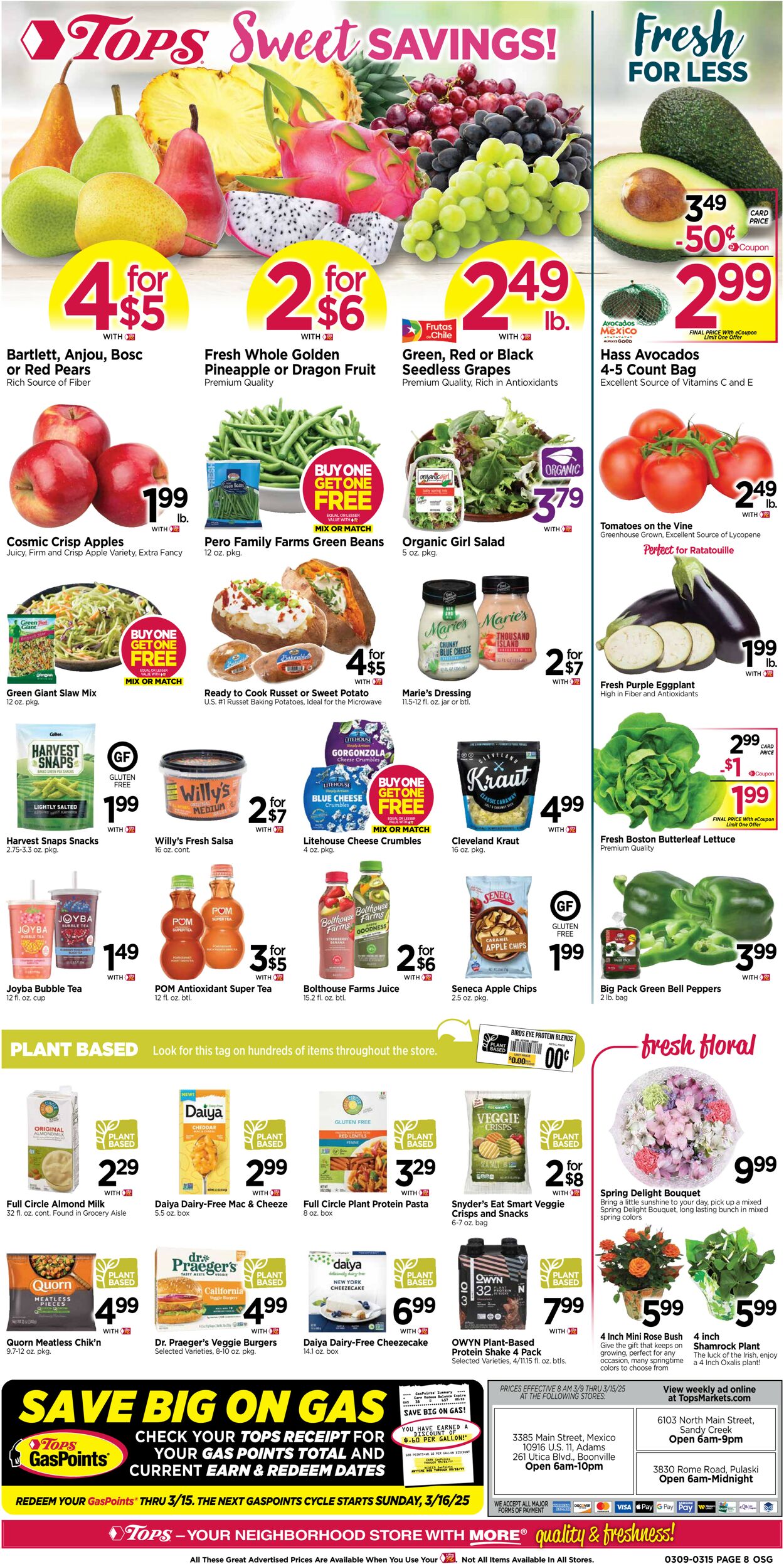 Catalogue Tops Friendly Markets from 03/09/2025