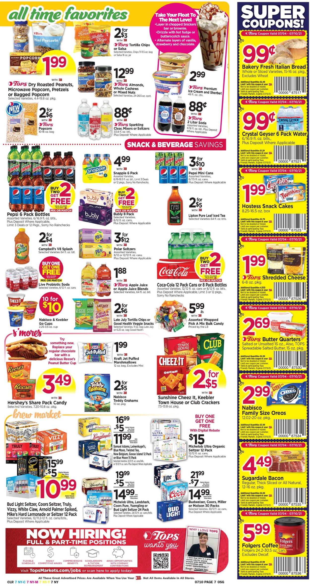 Tops Friendly Markets Current weekly ad 07/04 07/10/2021 [7