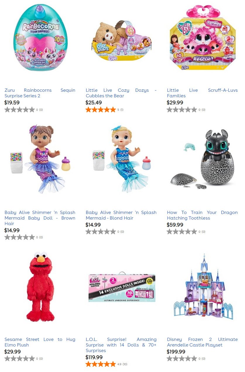 Catalogue Toys''R''Us - Black Friday Ad Sale 2019 from 11/26/2019