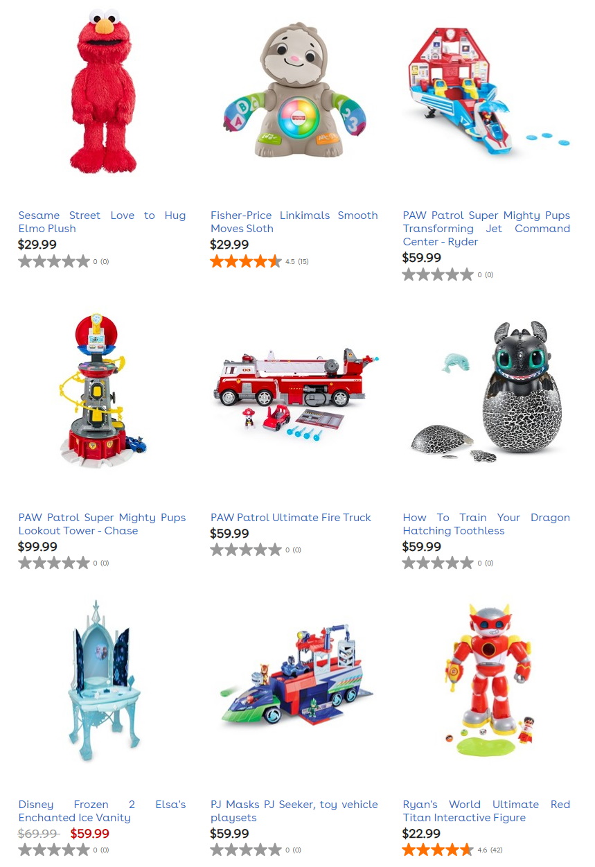 Catalogue Toys''R''Us - Black Friday Ad Sale 2019 from 11/26/2019