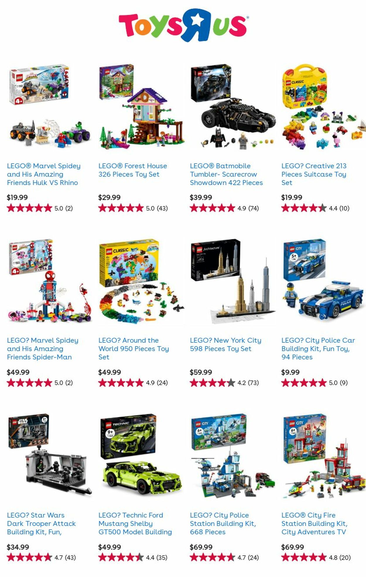 Catalogue Toys''R''Us from 09/02/2022