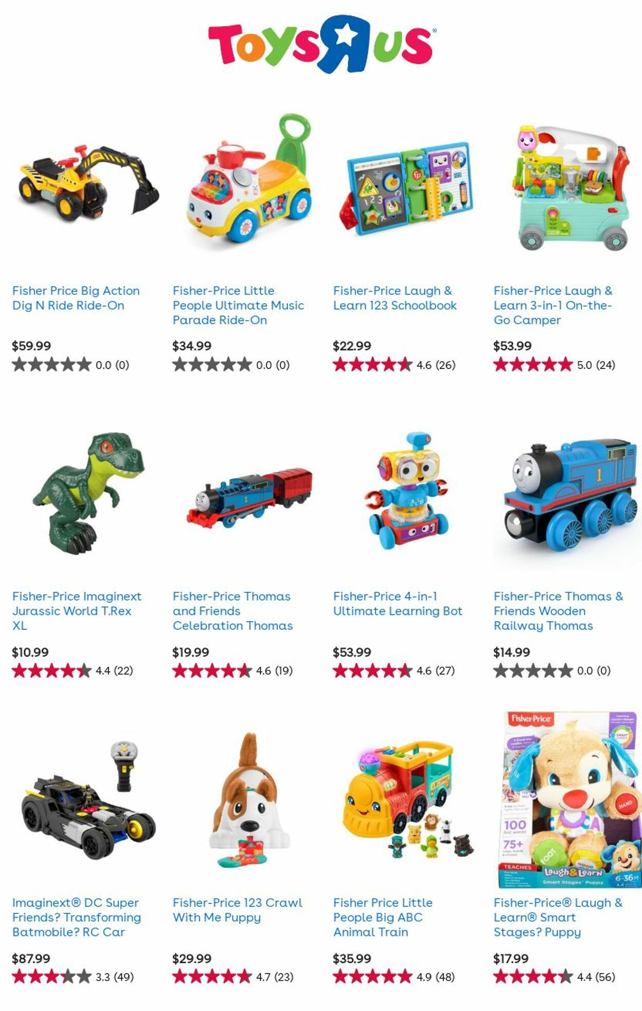 Catalogue Toys''R''Us from 10/21/2022