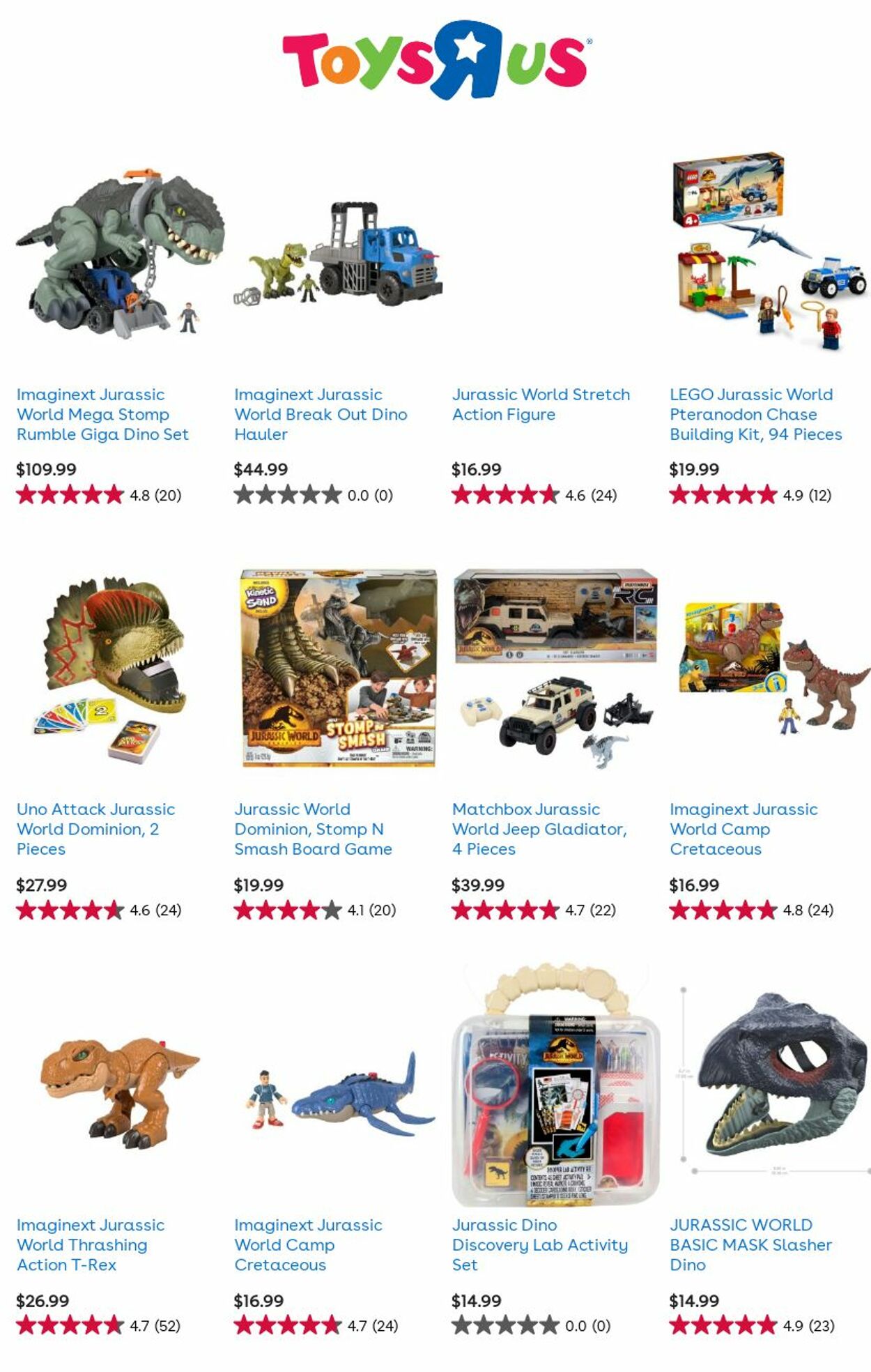 Catalogue Toys''R''Us from 10/28/2022