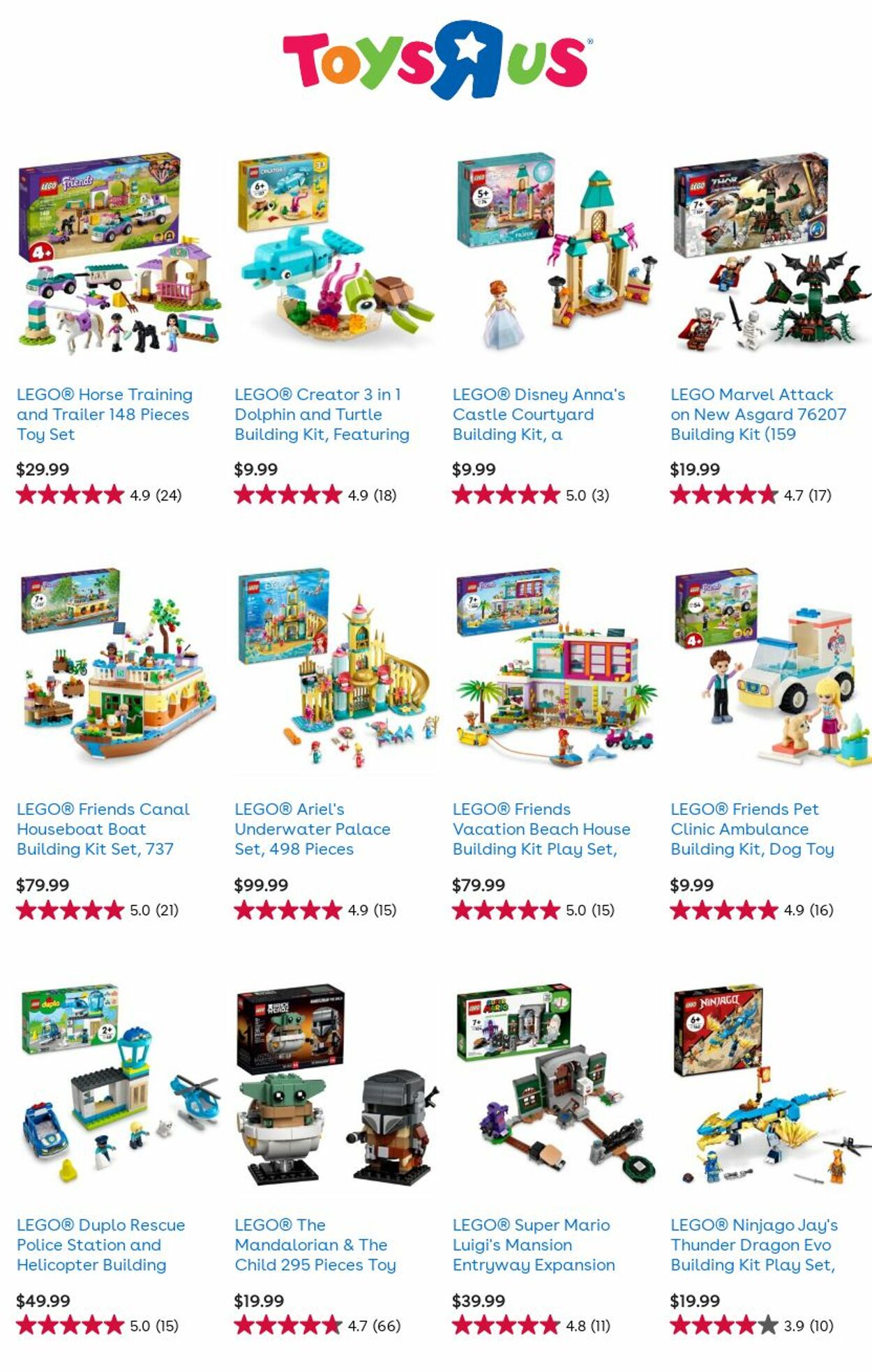 Catalogue Toys''R''Us from 12/30/2022